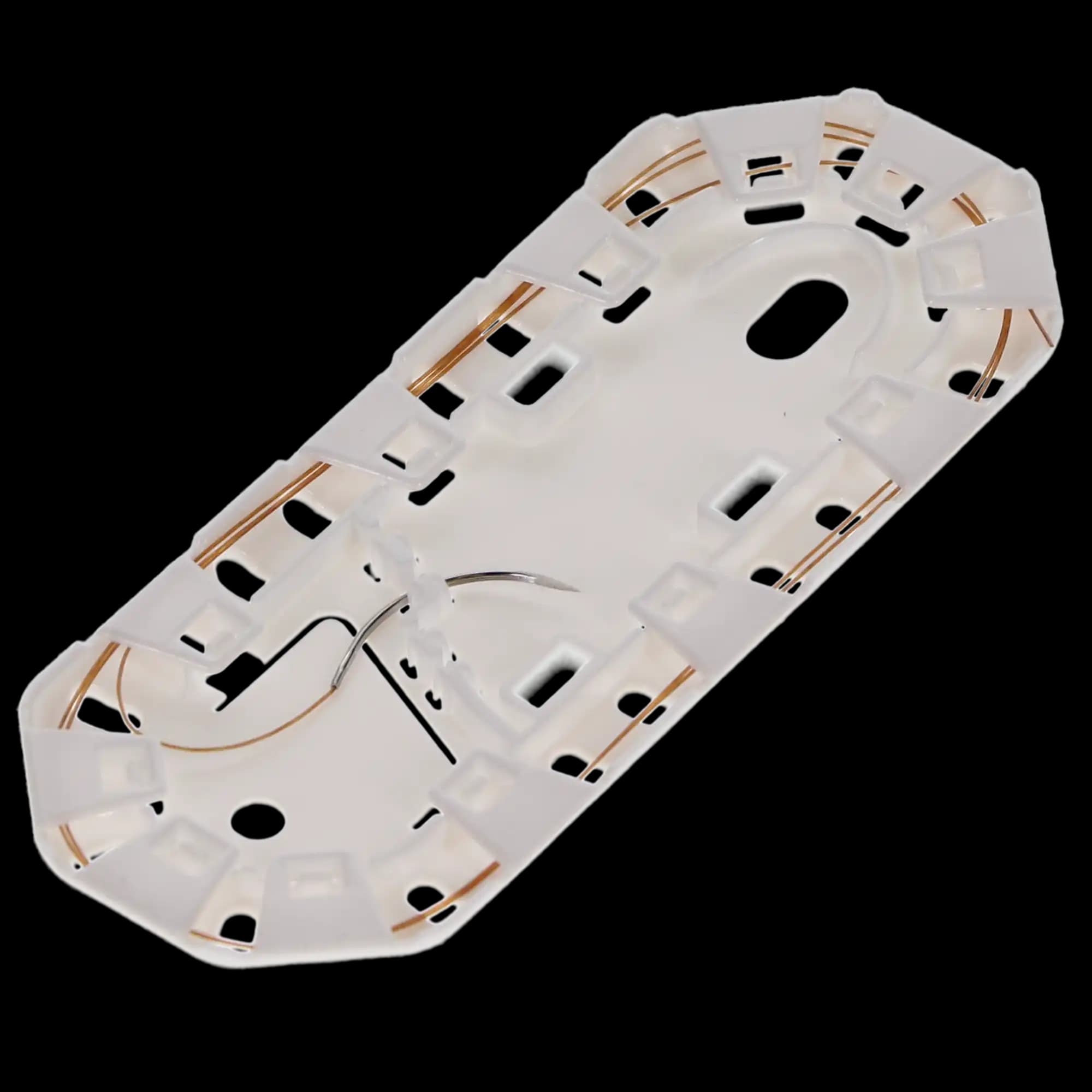 HSB Chromic Gut Suture, C-6 Needle, 4-0, 18", 12/Bx - HSB - Suture Chromic Gut C-6 4/0 18" 12/Bx - Image 1