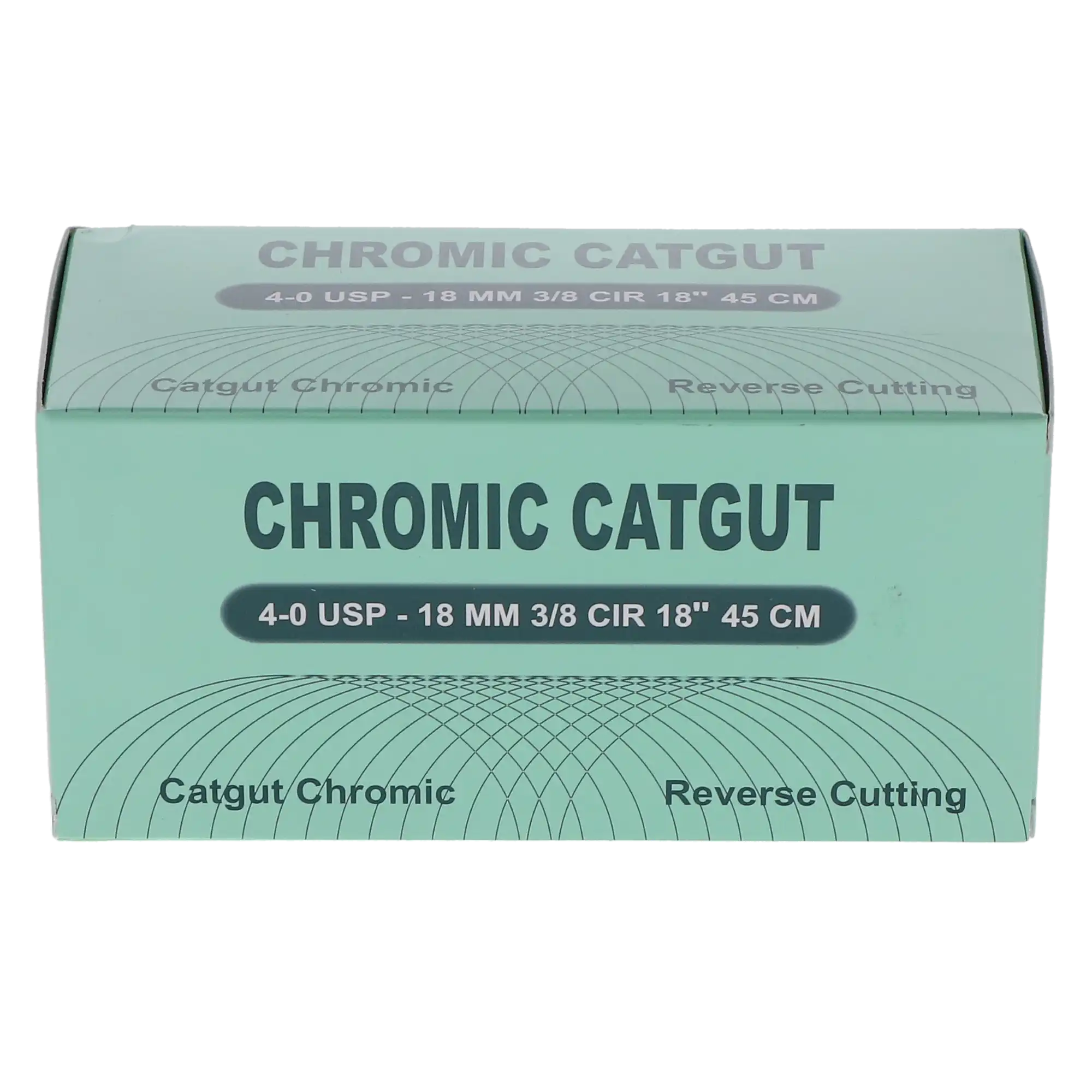 HSB Chromic Gut Suture, C-6 Needle, 4-0, 18", 12/Bx thumbnail 4