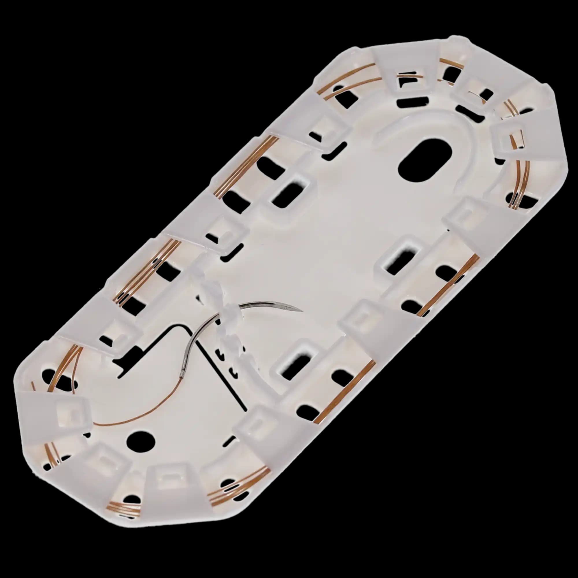 HSB Chromic Gut Suture, C-6 Needle, 4-0, 27" (Equivalent to Look 559B), 12/Bx - HSB - Suture Chromic Gut C-6 4/0 27" 12/Bx - Image 1