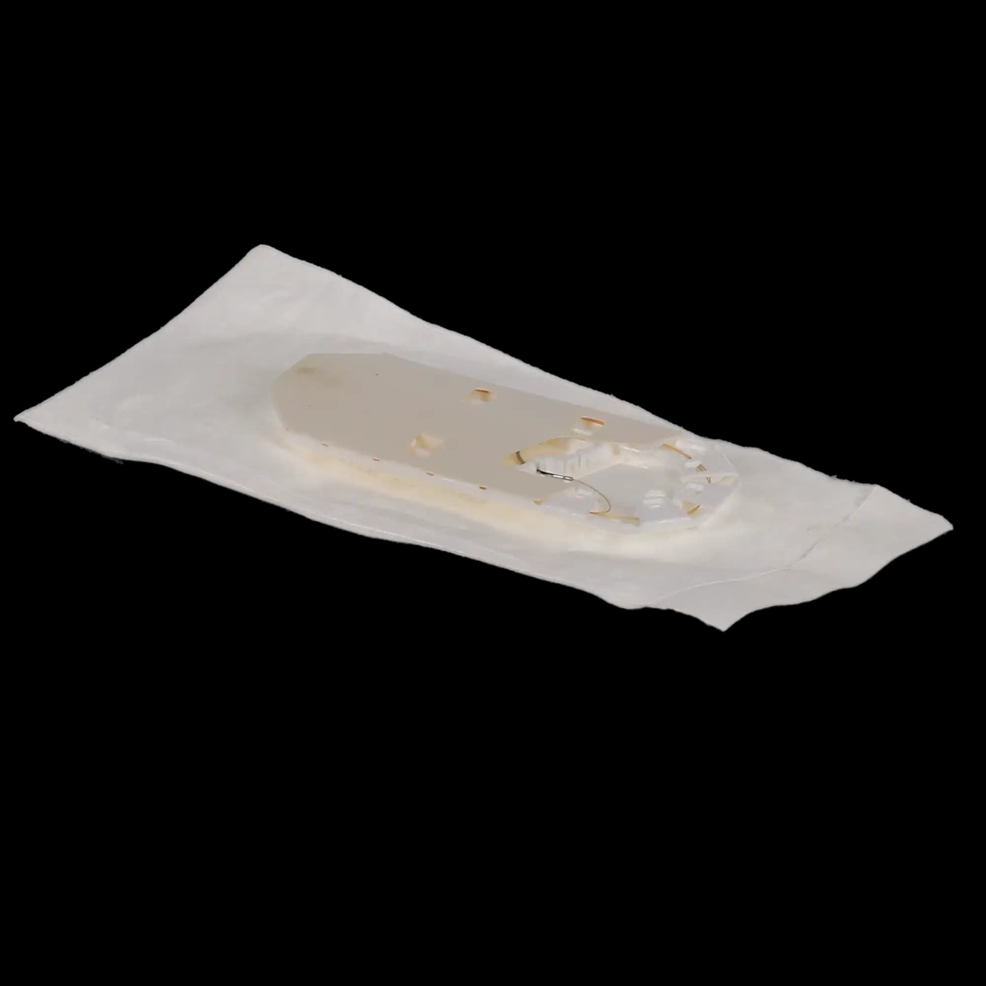 HSB Plain Gut Suture, 4-0, 18" Needle C-6, 12 per Box - HSB - Suture Plain Gut C-6 4/0 18" 12/Bx - Image 1