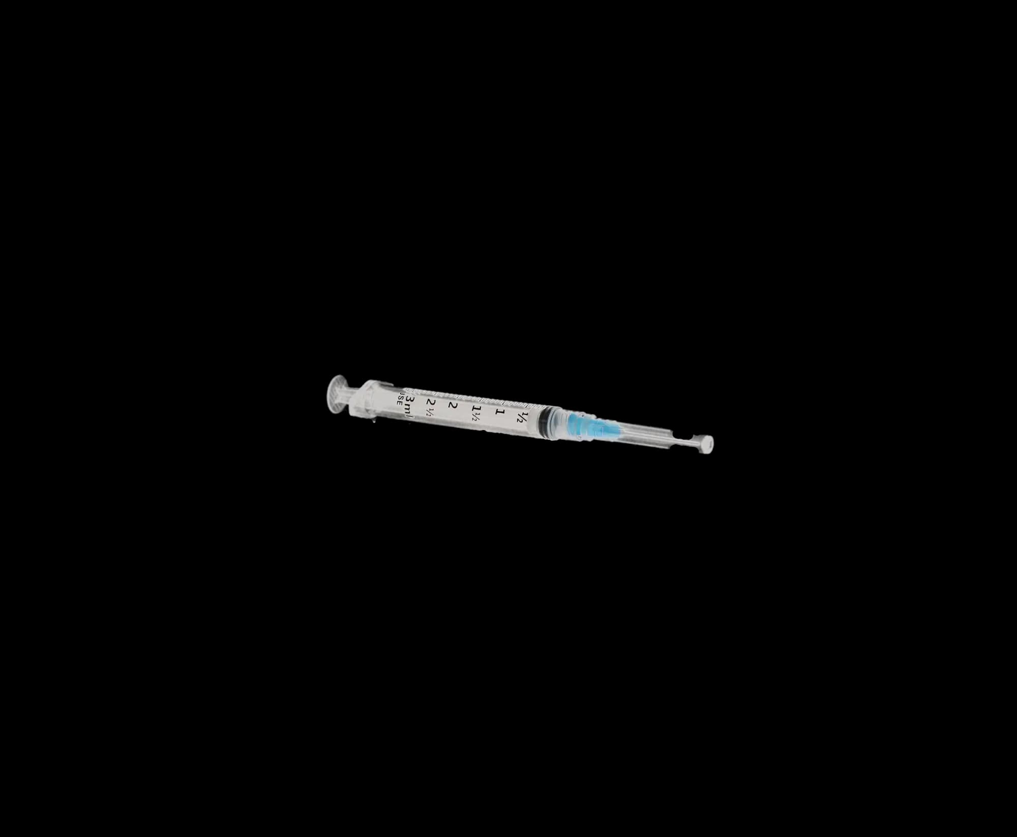 Endo Irrigation Needles with Syringes, Half Cut, 23 Gauge, Blue, 100/Pk, 107111 thumbnail 2
