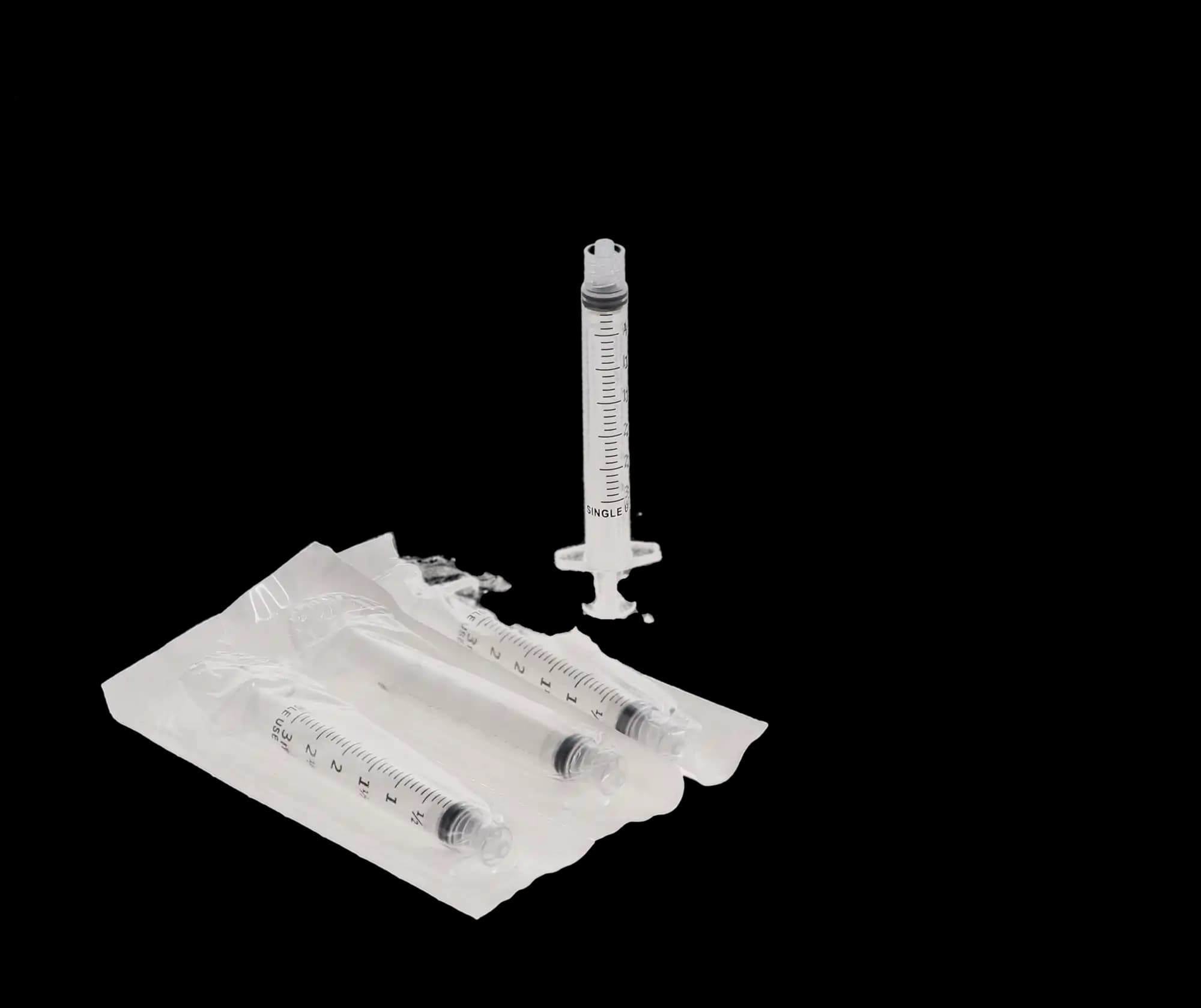 Luer Lock Endo Irrigation Syringes, 3 cc, 100/Pk, 107119 thumbnail 2