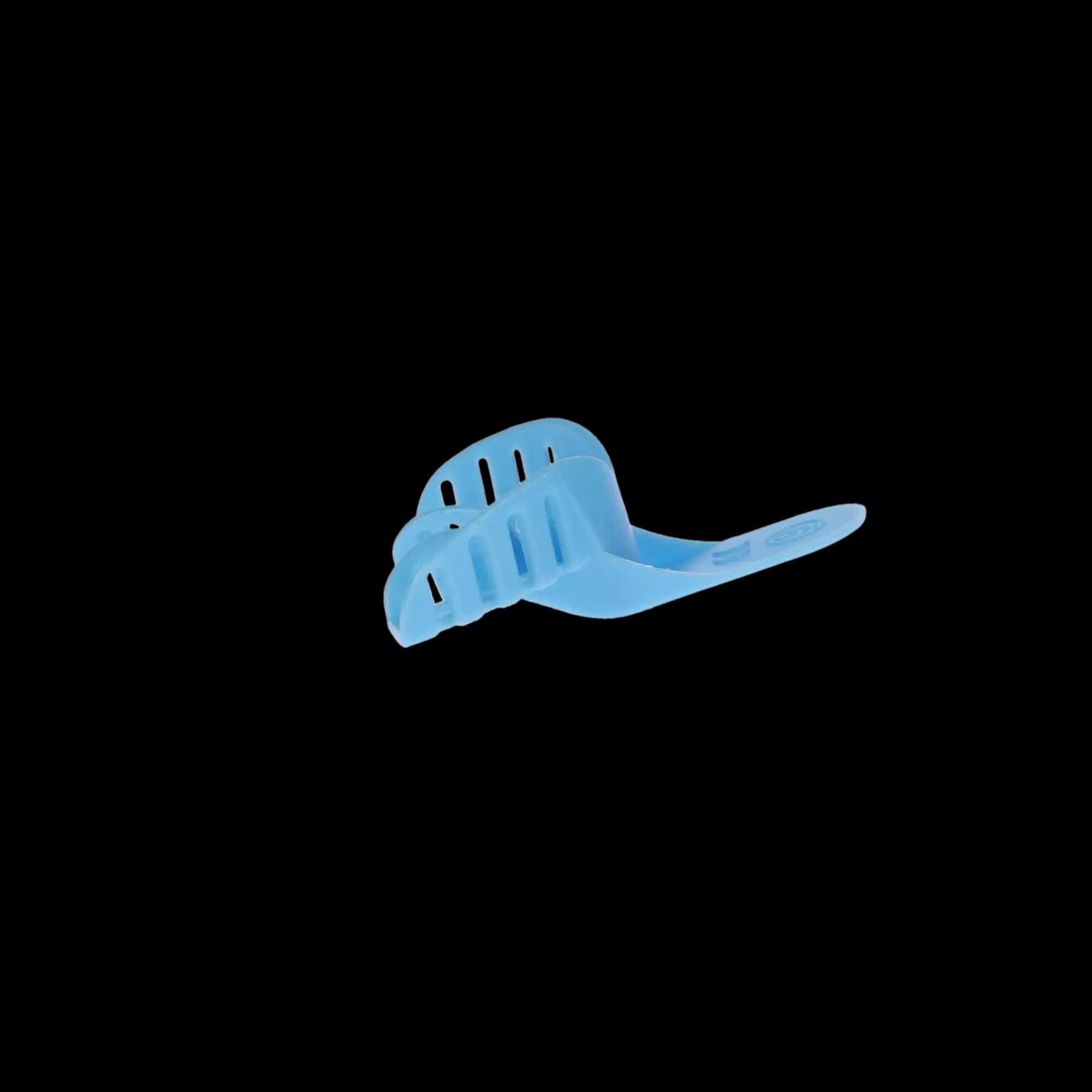 Disposable Perforated Impression Trays, Size #9, Upper Anterior, 12/Pk, 108101 - Disposable Impression Trays, Perforated, # 9, Upper Anterior, 12/Pk, 108101 - Image 1