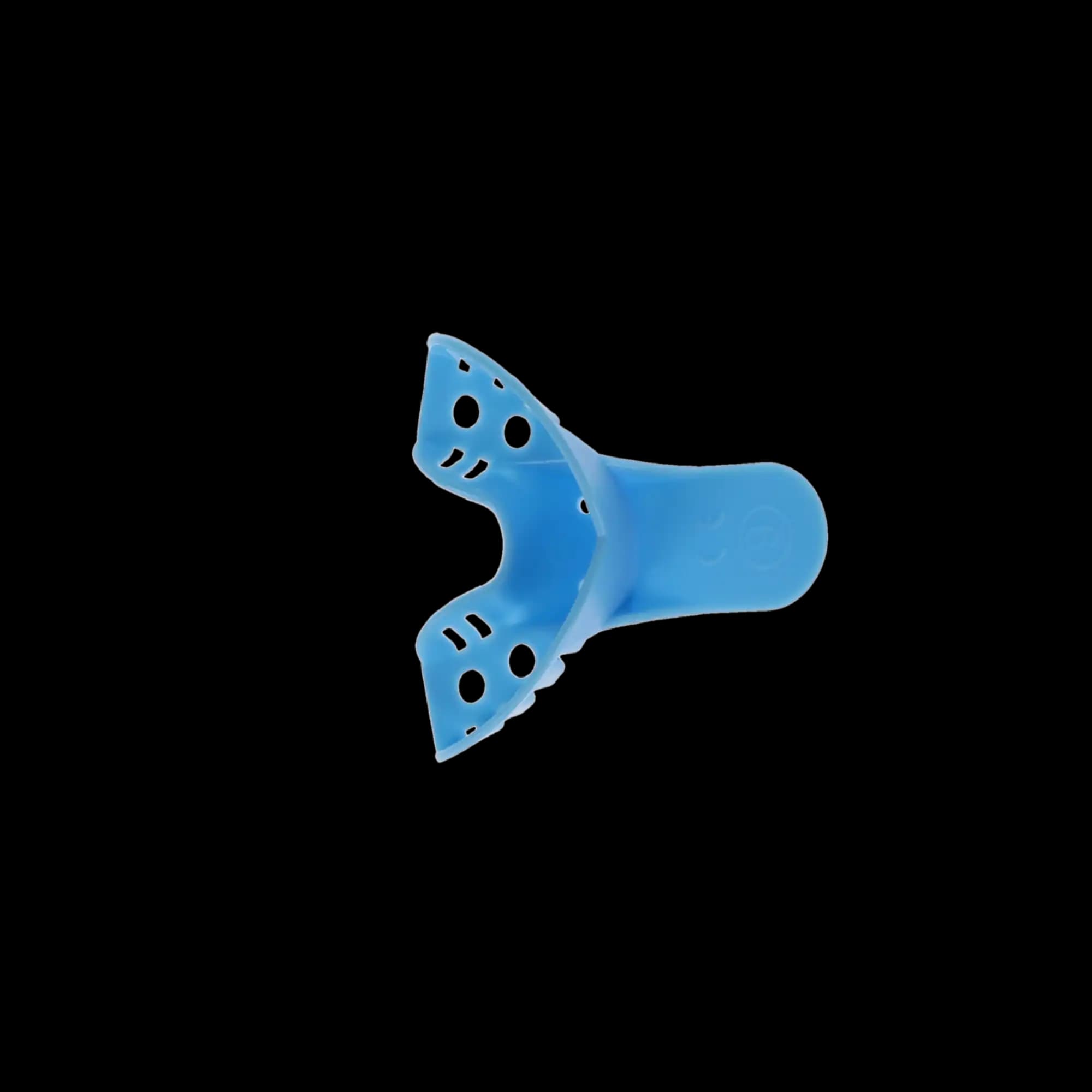 Disposable Perforated Impression Trays, Size #9, Upper Anterior, 12/Pk, 108101 thumbnail 5
