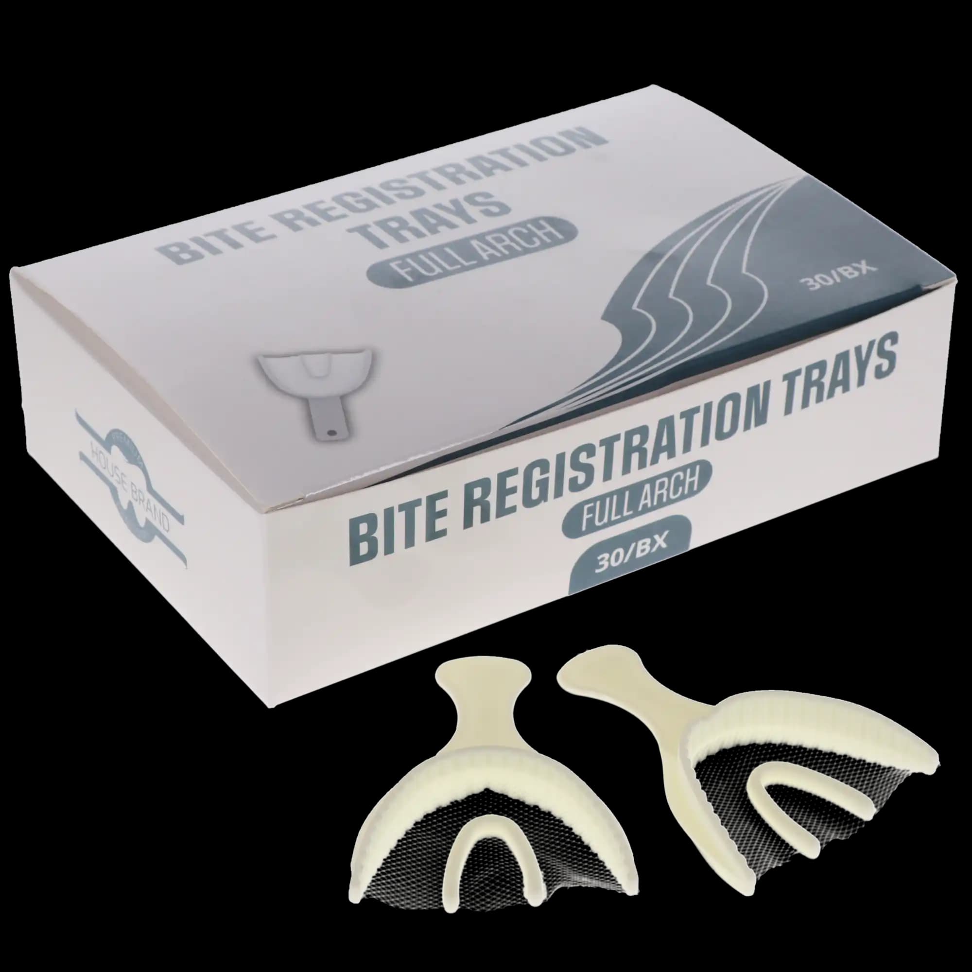 Bite Registration Trays, Full Arch, Disposable, 30/Box, 108116 thumbnail 3