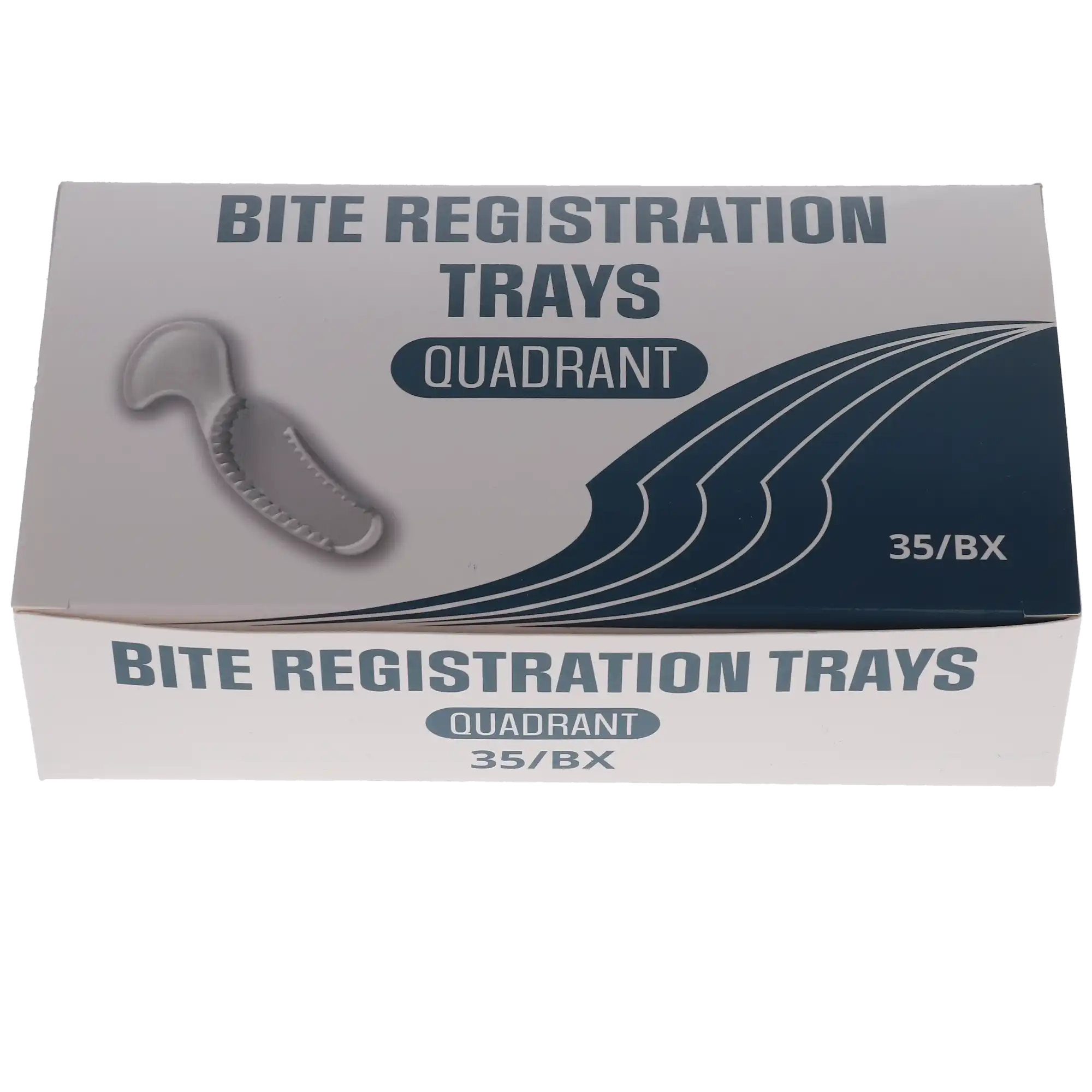 Bite Registration Trays, Quadrant, 35/Box, 108118 thumbnail 5