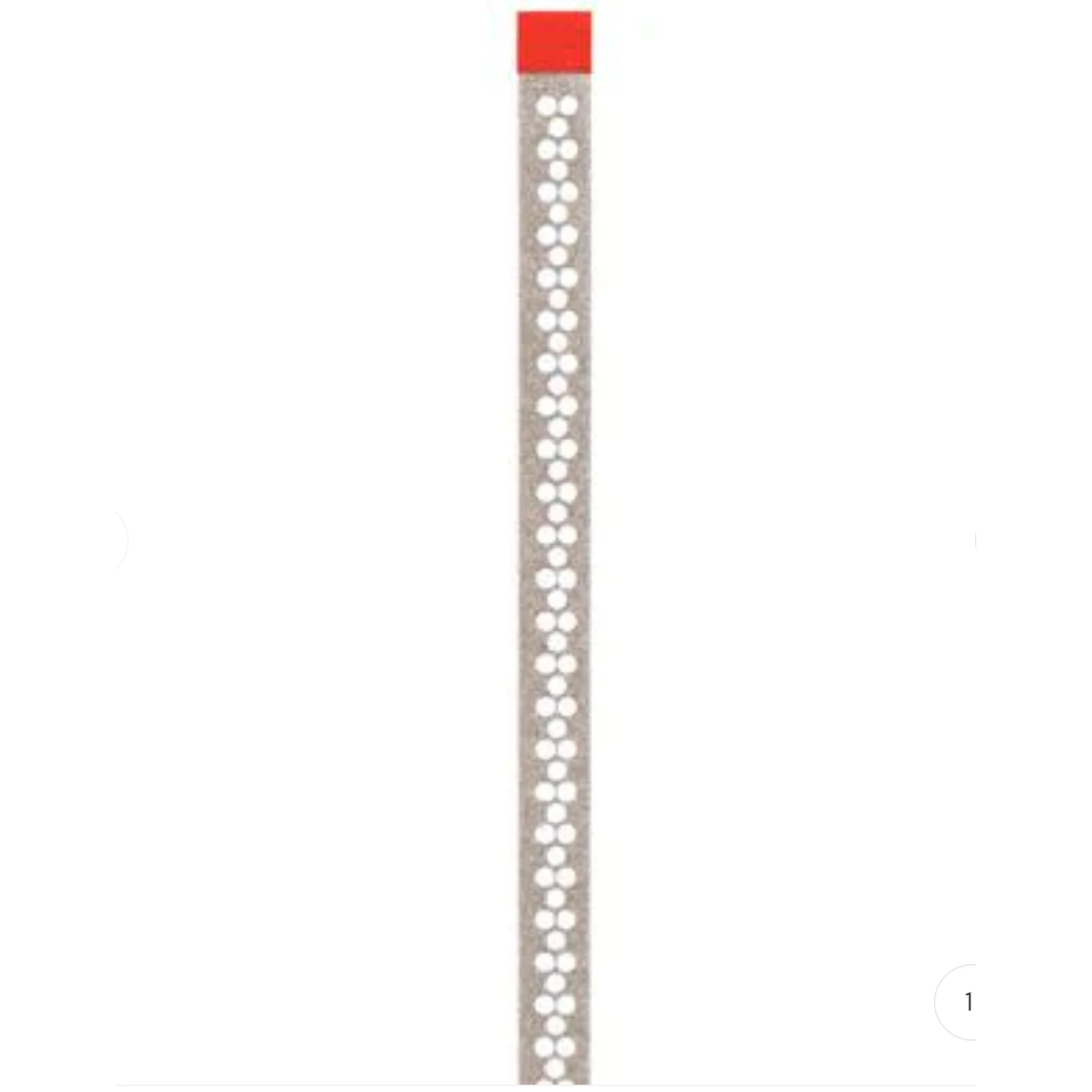 NTI Perforated Diamond Finishing Strips, Fine (Red), 2.5 mm Wide, 0.10 mm Thick, 150 mm Long, 10/Pkg, FSP2-F thumbnail 6
