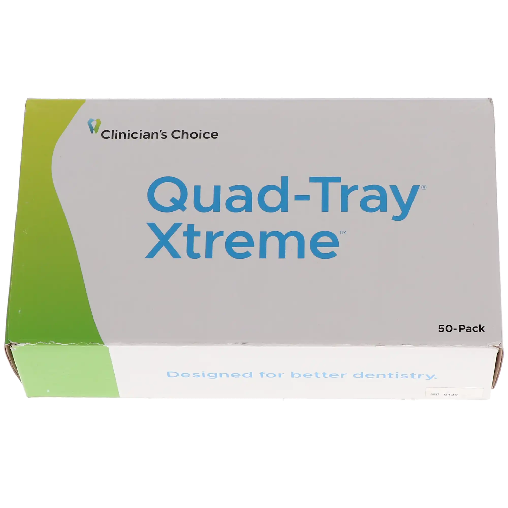 Quad-Tray Xtreme Full Quadrant Dual-Arch Impression Trays, Aluminum, 50/Pk, 047500 thumbnail 5