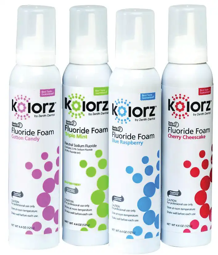Kolorz Neutral Fluoride Foam, Triple Mint, 4.4 oz Can, 1/Pk, #766205 thumbnail 5