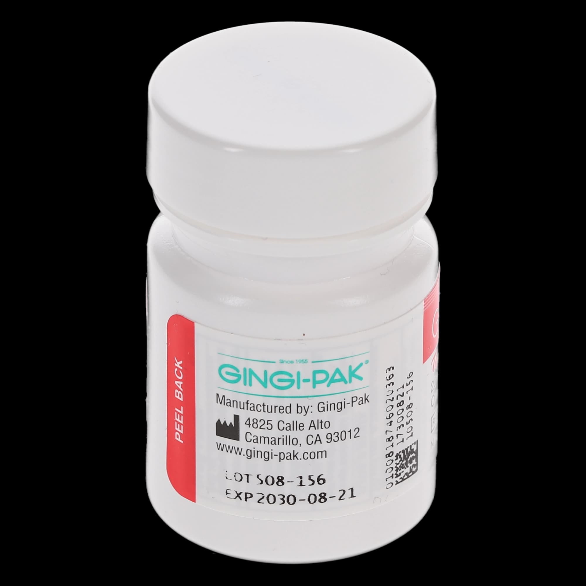 Gingicaine Topical Anesthetic Gel, 20% Benzocaine, Strawberry, 1 oz Jar, 1/Pk, 20118 thumbnail 4
