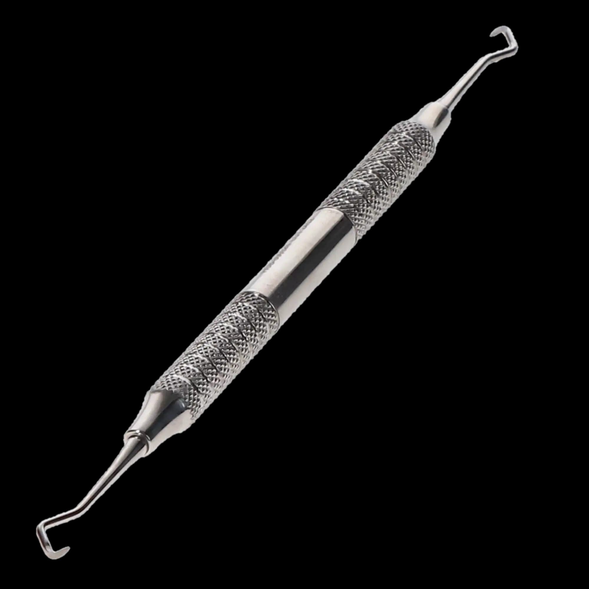 HSB Scaler D/E #204S Holow, Double-Ended Posterior Sickle Scaler, Stainless Steel, 300328 - Scaler D/E #204S Holow, 300328 - Image 1