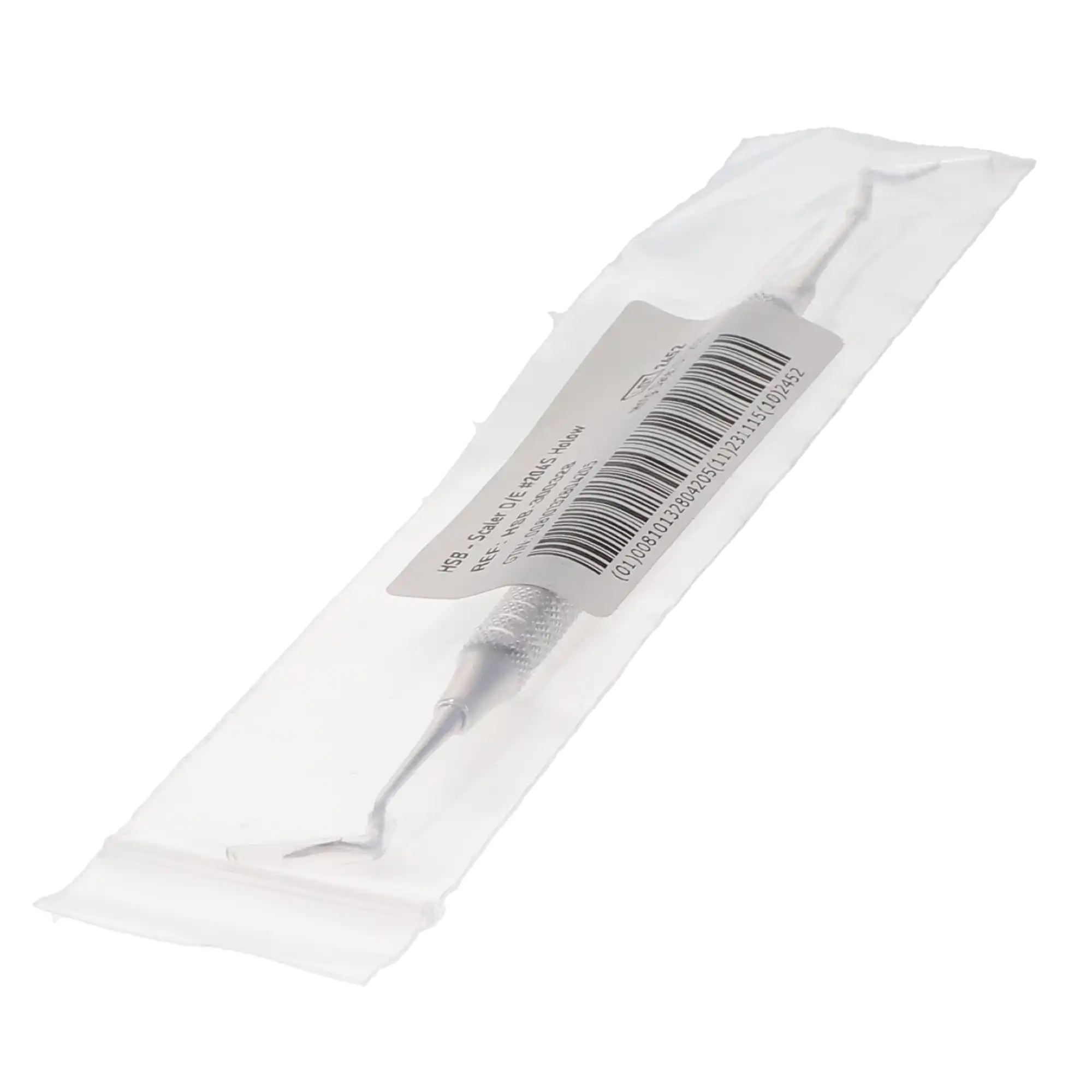 HSB Scaler D/E #204S Holow, Double-Ended Posterior Sickle Scaler, Stainless Steel, 300328 thumbnail 3