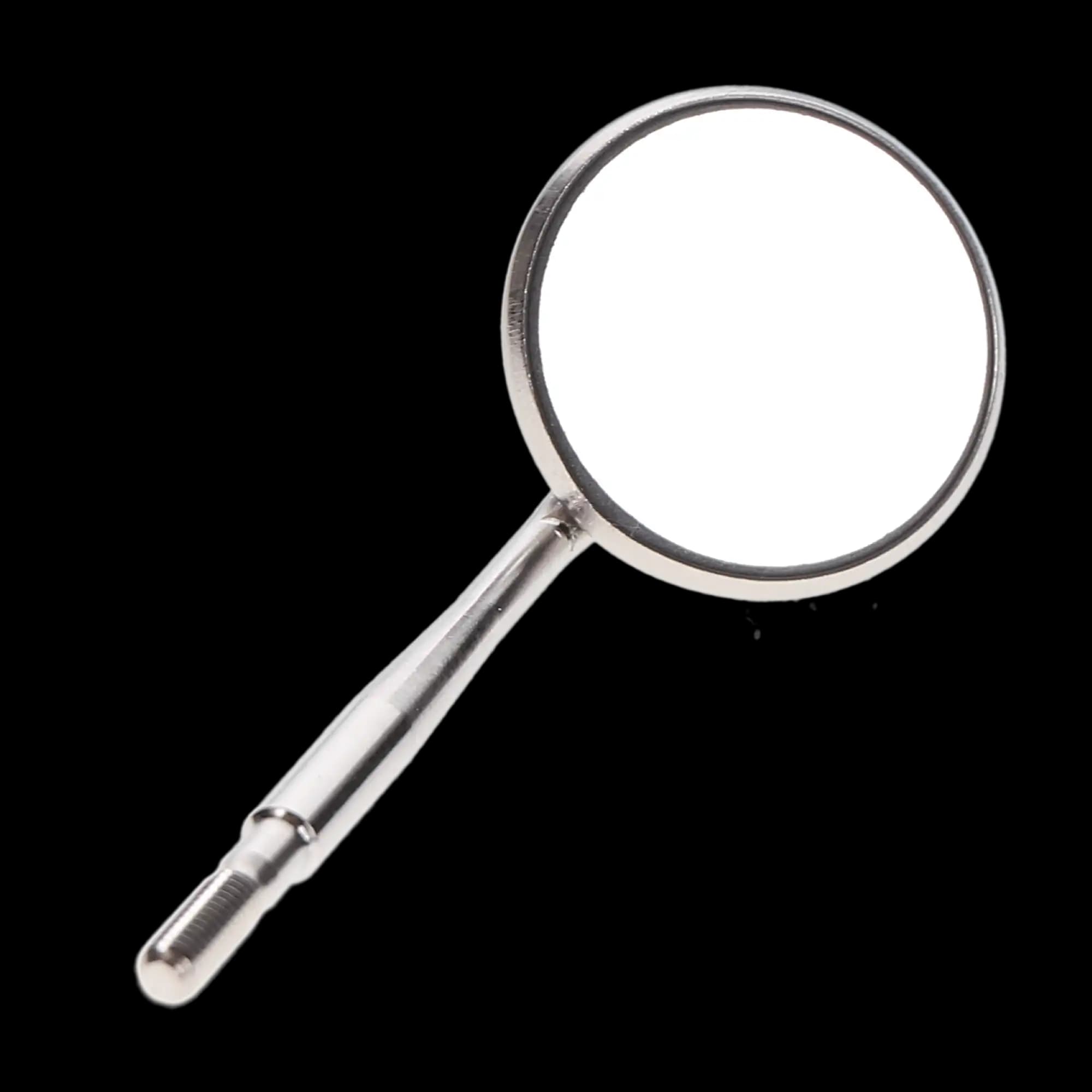 Hu-Friedy #4 Front Surface Cone Socket Mouth Mirror, Rhodium-Coated, Single-Sided, 22 mm, 12/Pkg, MIR4/12 thumbnail 4