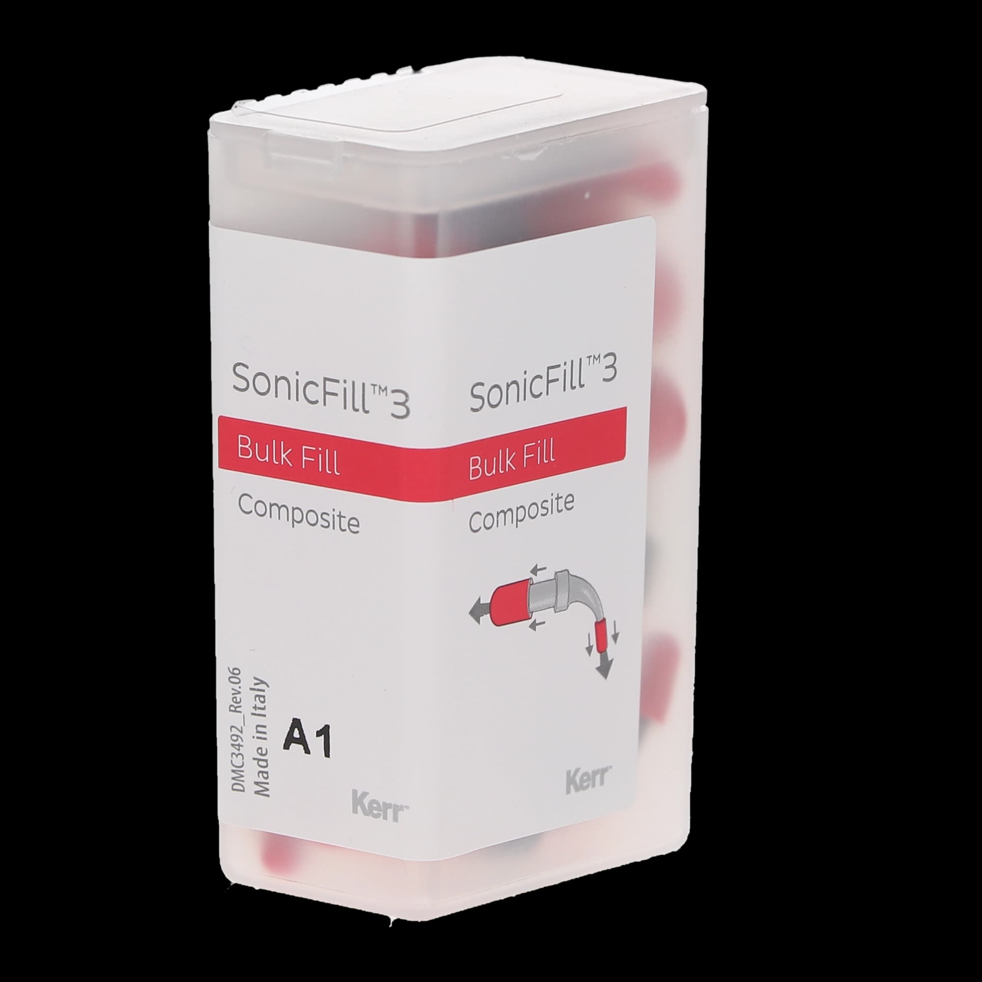 Kerr SonicFill 3 Bulk Fill Composite System, A1, Unidose Tips, 0.25 g, 20/Pk, 36711 thumbnail 3