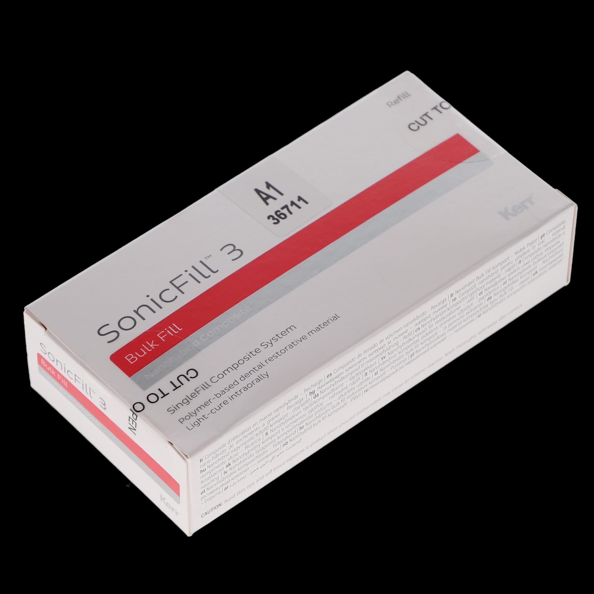 Kerr SonicFill 3 Bulk Fill Composite System, A1, Unidose Tips, 0.25 g, 20/Pk, 36711 thumbnail 5