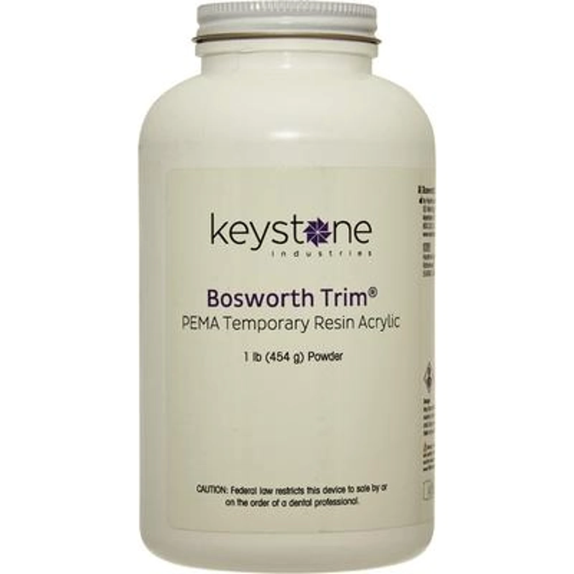 Keystone Trim II Self-Curing Acrylic Powder, Shade 62 (A2), 1 lb Bulk, 921100-62 thumbnail 2