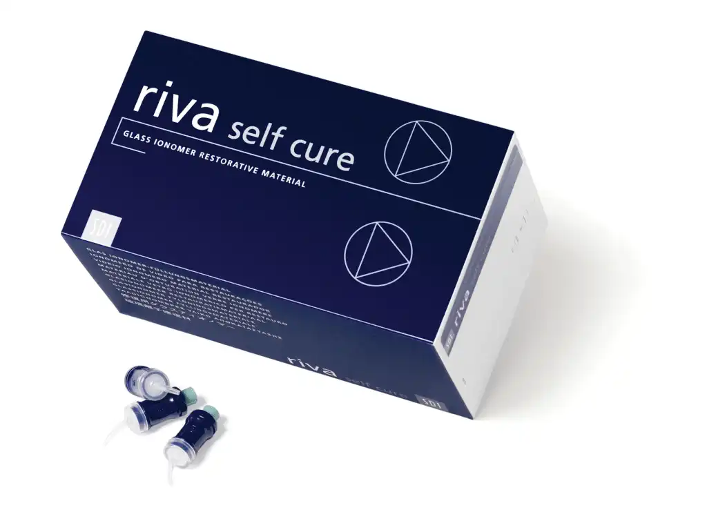 Riva Self Cure Glass Ionomer Restorative Capsules, Shade A2, Regular Set, 50/Box, 8600002 thumbnail 7