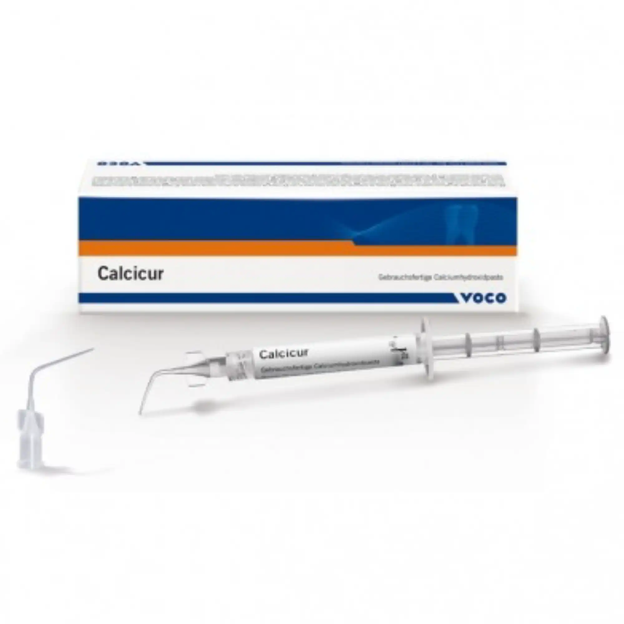 Calcicur® Calcium Hydroxide Paste Syringe, 2.5g, with 5 Type 47 Application Tips, Ref 1093 thumbnail 9