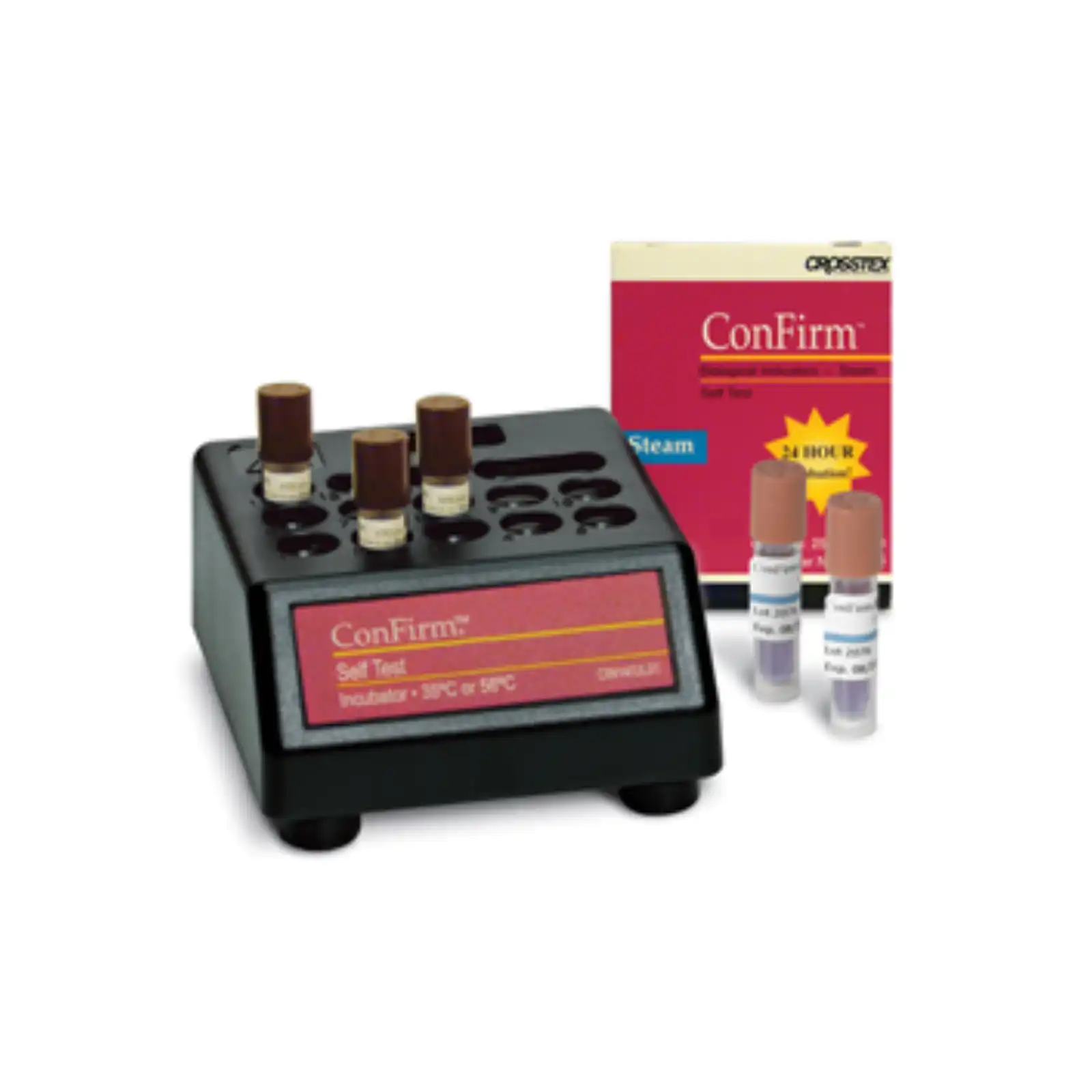 Crosstex ConFirm 24 In-Office Biological Monitoring Starter Kit (Steam), 25 Indicators, Incubator, Crusher, Record Keeper, CBMS10 - ConFirm 24 In-Office Biological Monitoring Starter Kit - Image 1
