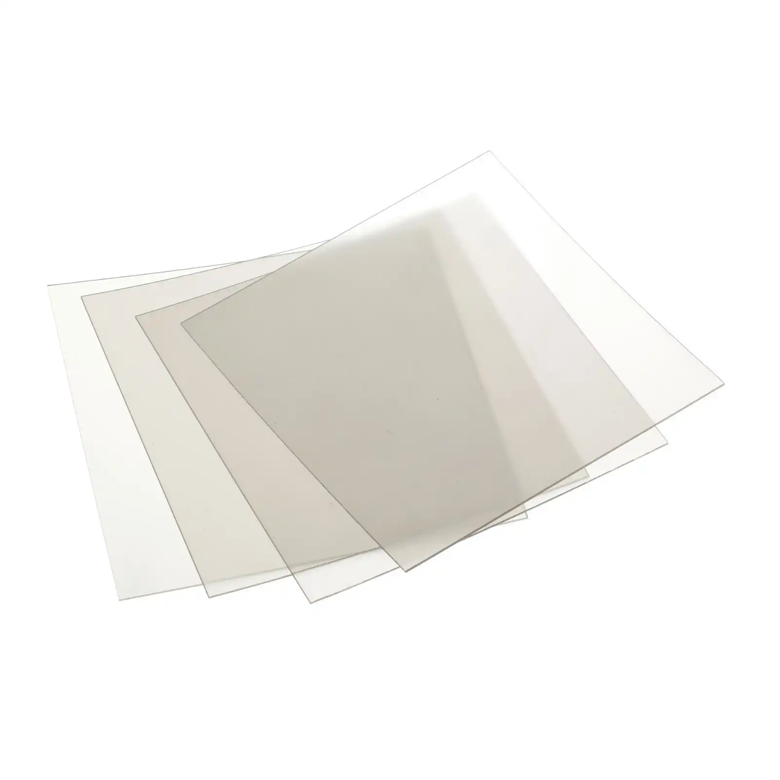 Keystone Pro-Form Coping Material, 5" x 5", Clear, 0.020" (0.50 mm), 25 Sheets/Pk, 9613590 thumbnail 3