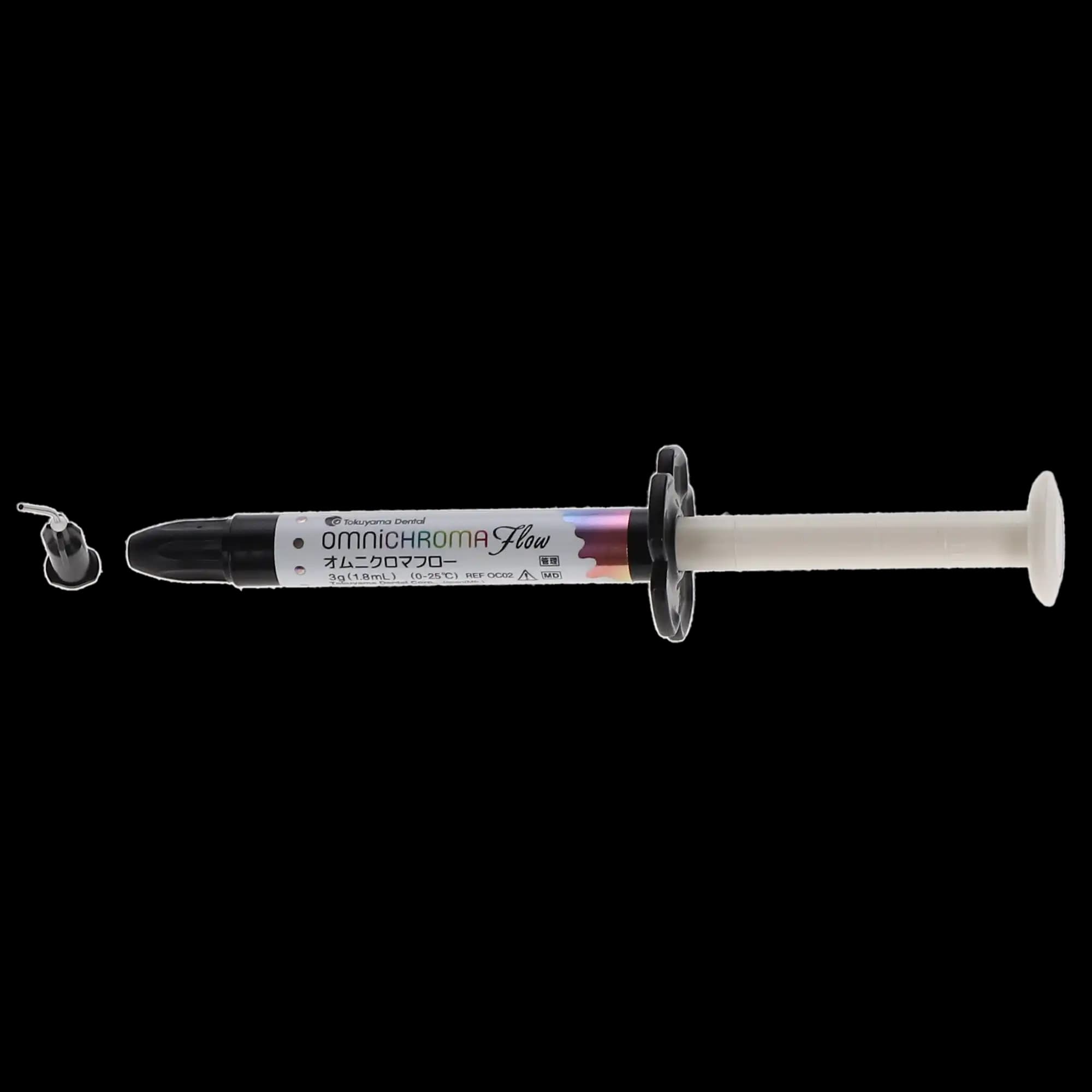 Tokuyama Omnichroma Flow Flowable Composite, Light-Cure, Syringe Refill, Universal Shade, 3 g (1.8 mL), 1 Syringe with 10 Dispensing Tips, 10220 thumbnail 12