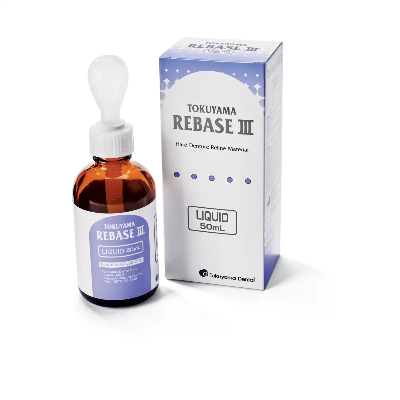 Tokuyama Rebase III Denture Reline Liquid, 50 mL Bottle, Refill, 20662 thumbnail 11