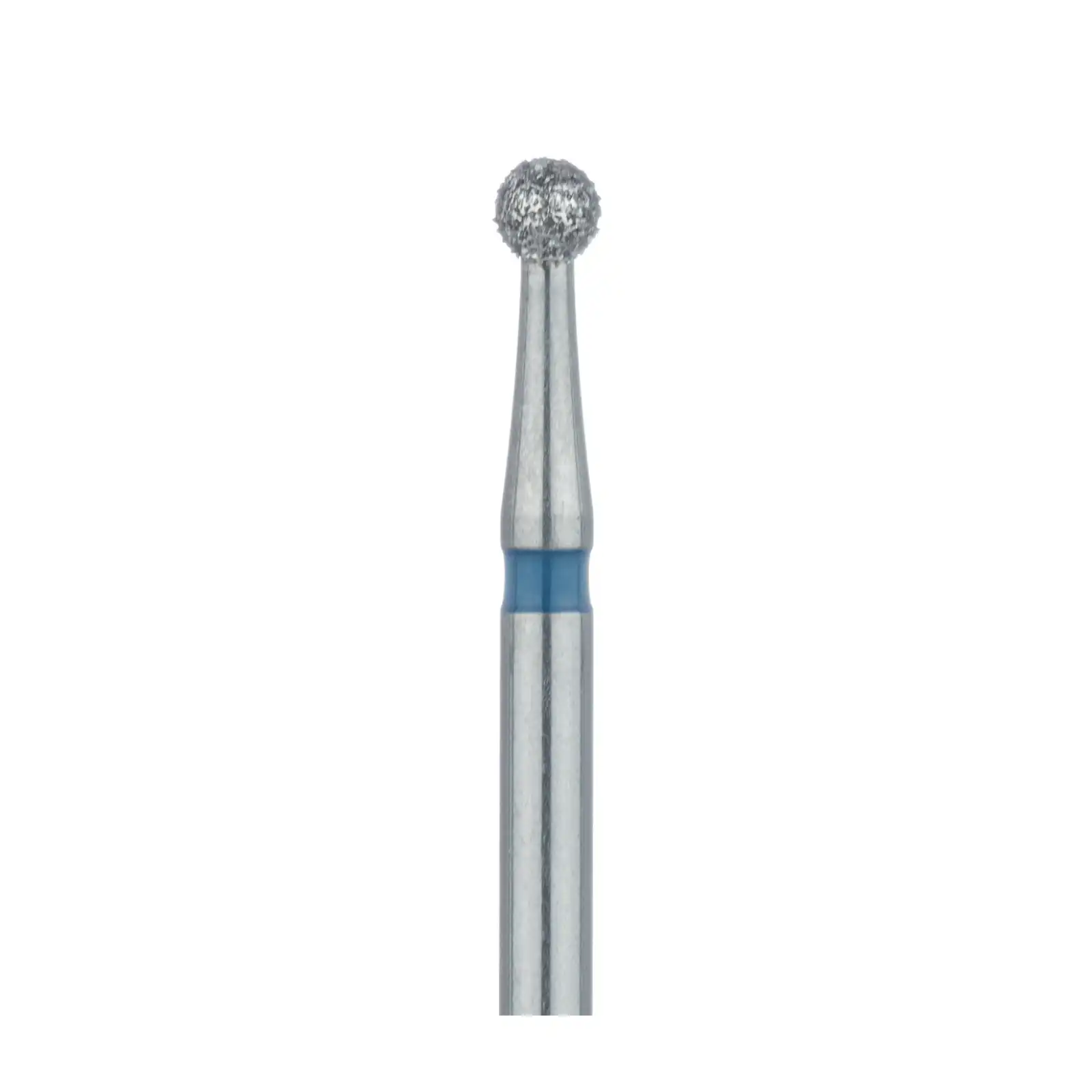 Meisinger Multi-Use Diamond Bur, Friction Grip, Round, 801, 1.8 mm, Medium, Blue, 5/Pk, 801-018-FG thumbnail 3