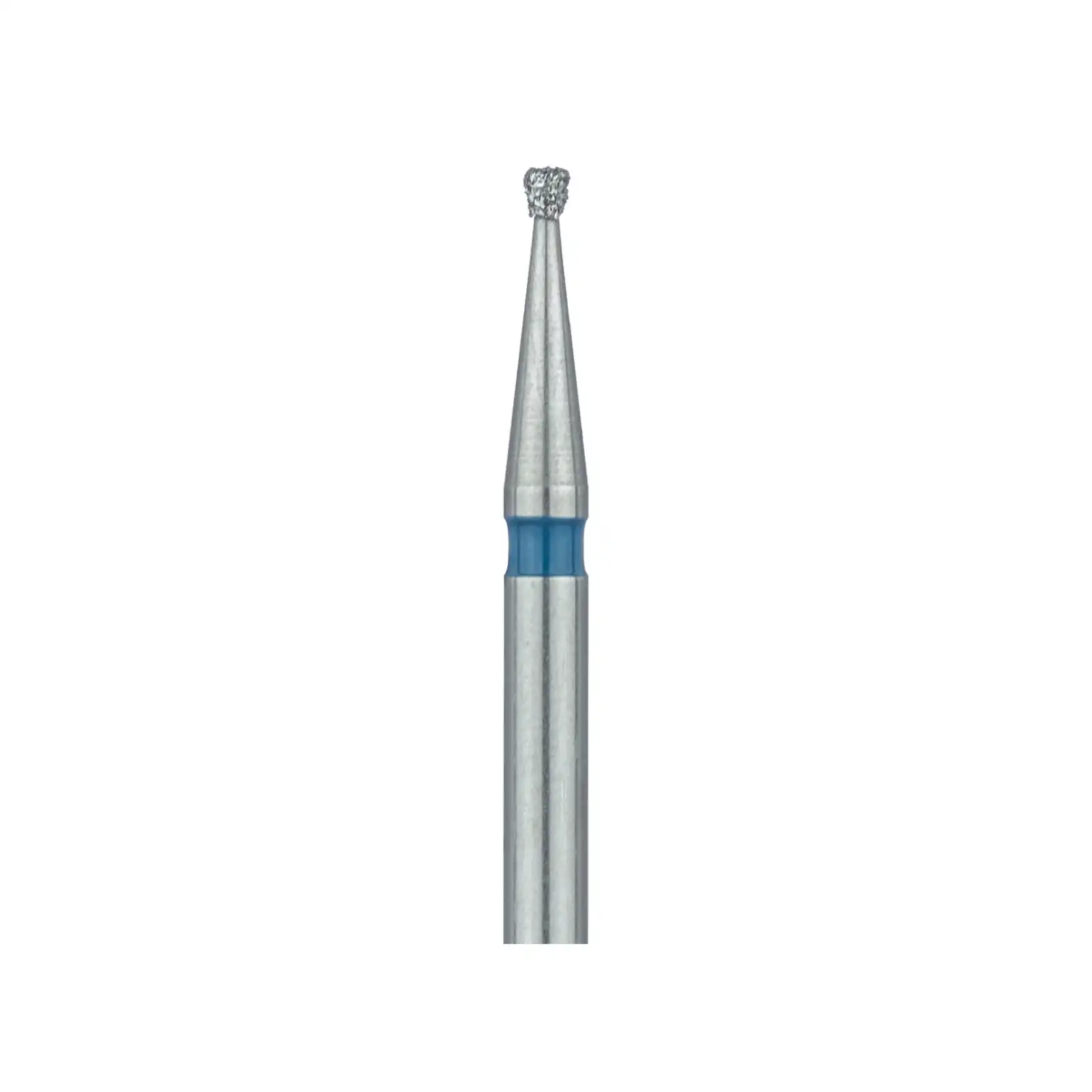 Meisinger Multi-Use Diamond Bur, FG, Inverted Cone, #805, 1.0 mm, Medium Grit, Blue Ring, 5/Pk, 805-010-FG thumbnail 3