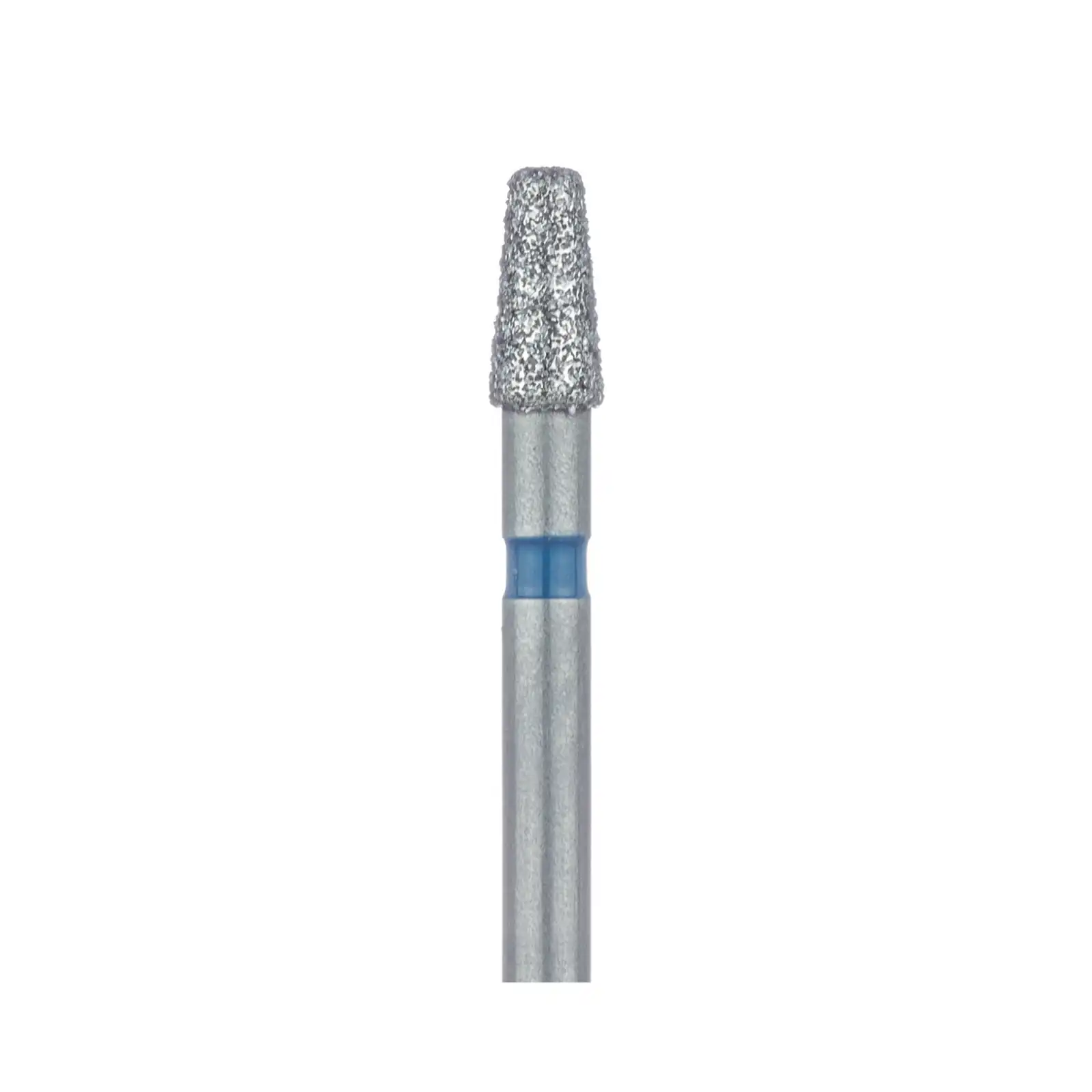 Meisinger Multi-Use Diamond Bur, FG, Tapered Round Edge, #845R, 2.1 mm, Medium Grit, Blue Ring, 5/Pk, 845R-021-FG thumbnail 3