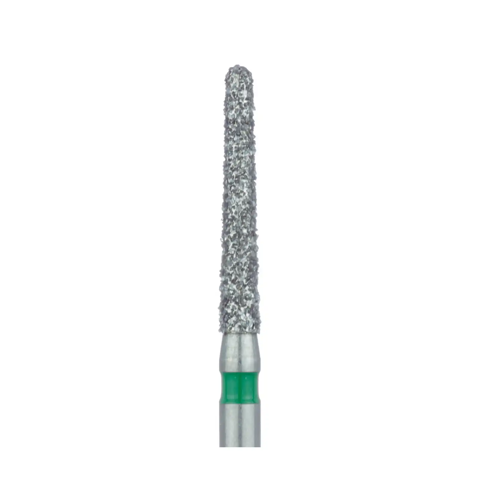 Meisinger Multi-Use Diamond Bur, FG, Long Round End Taper Chamfer, #852G, 1.6 mm, Coarse, Green, 5/Pk, 852G-016-FG thumbnail 3