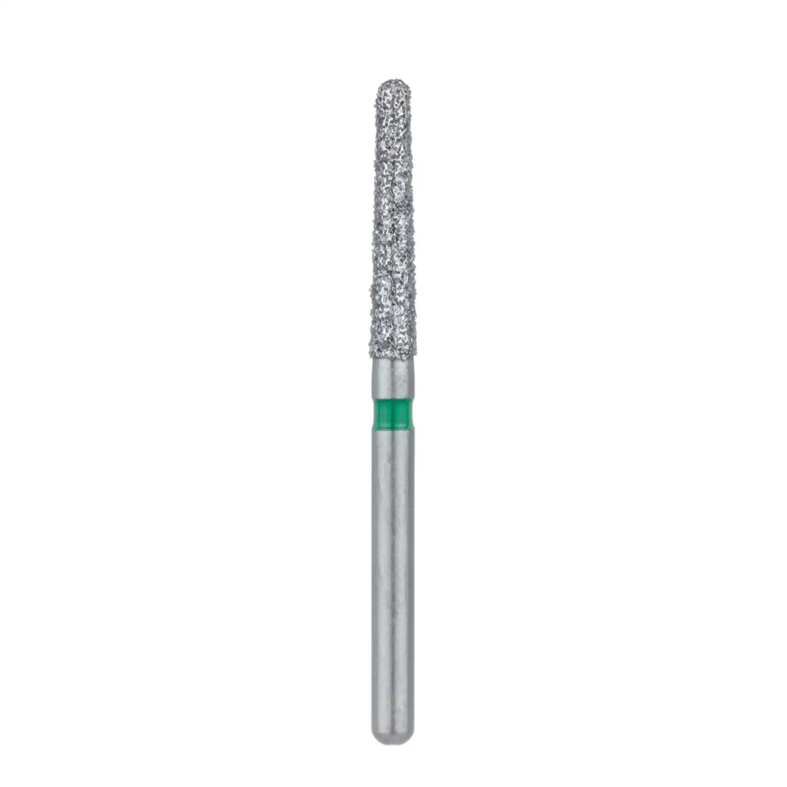 Meisinger Multi-Use Diamond Bur, FG, Long Round End Taper Chamfer, #852G, 1.8 mm, Coarse, Green, 5/Pk, 852G-018-FG thumbnail 3