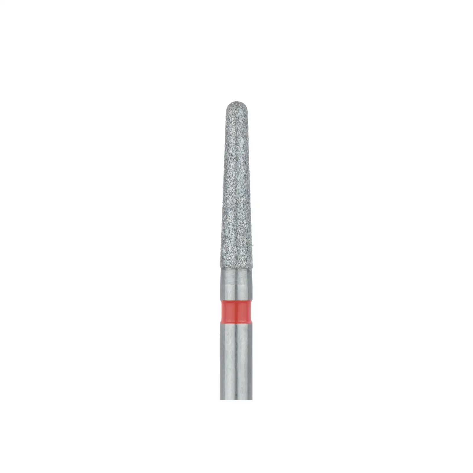 Meisinger Multi-Use Diamond Bur, Friction Grip, Round-End Taper Chamfer, 856F, 1.6 mm, Fine, Red, 5/Pk, 856F-016-FG thumbnail 3
