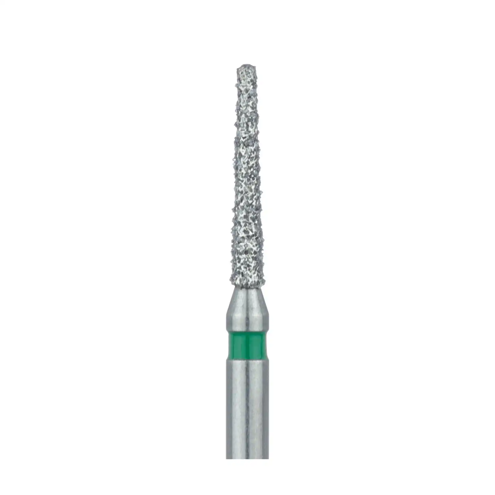 Meisinger Multi-Use Diamond Bur, Friction Grip, Round-End Taper Chamfer, 856G, 1.2 mm, Coarse, Green, 5/Pk, 856G-012-FG thumbnail 3