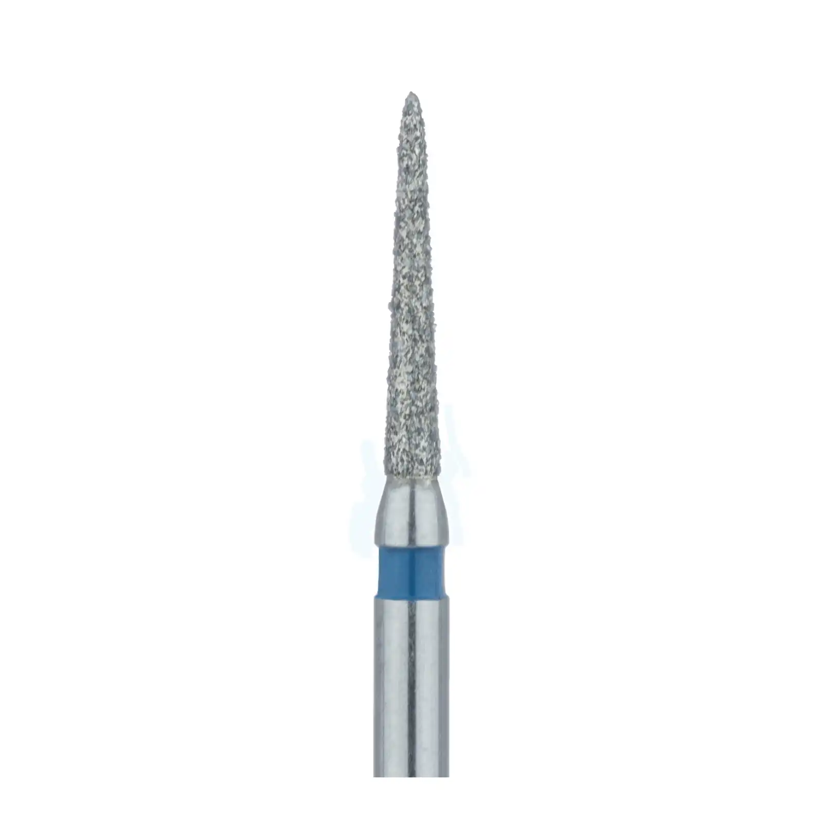 Meisinger Multi-Use Diamond Bur, FG, Modified Chamfer Torpedo, #872, 1.2 mm, Medium Grit, Blue, 5/Pk, 872-012-FG thumbnail 3