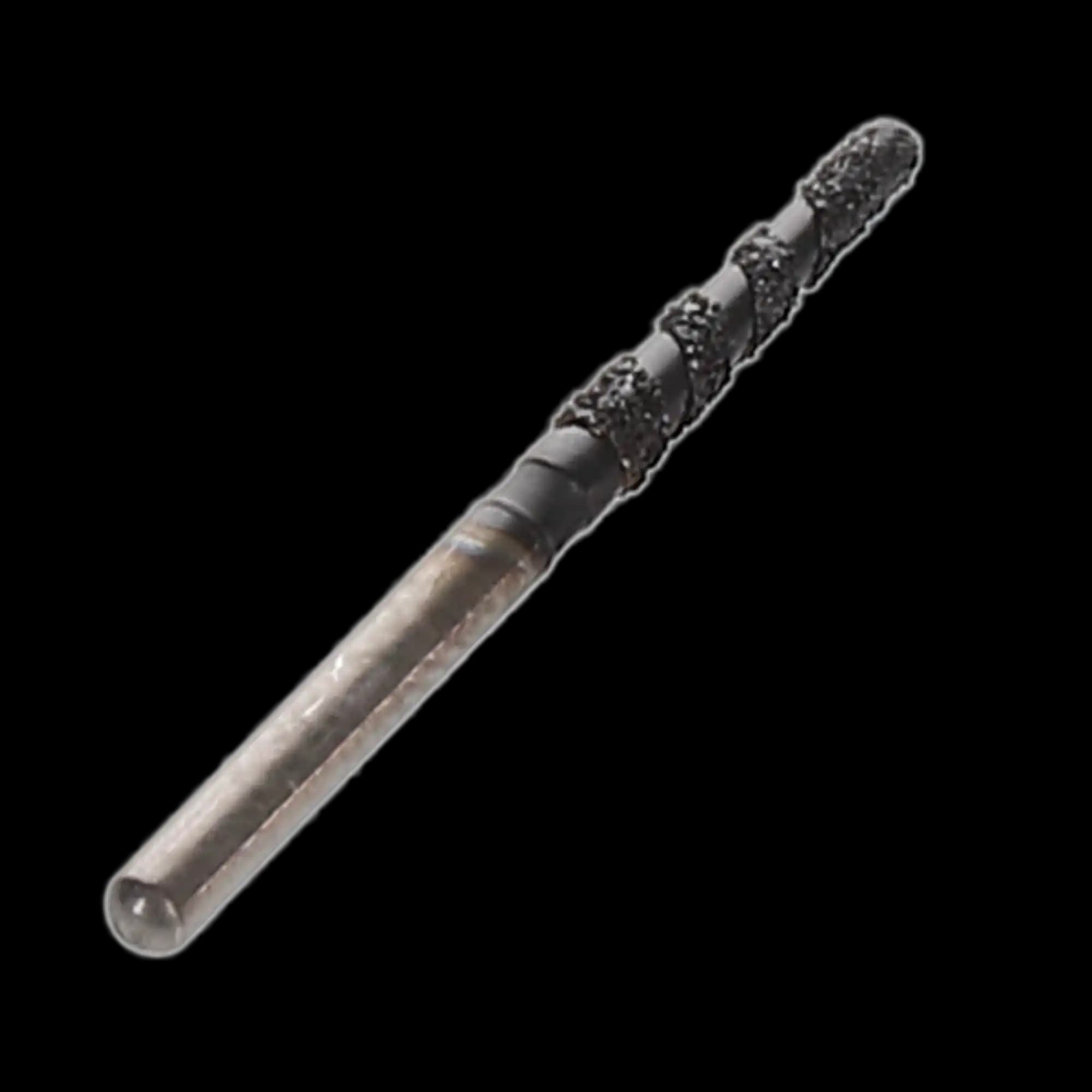 Meisinger Black Cobra Diamond Bur, FG, Super Coarse, Round End Taper, #B850-018, 1.8 mm, 5/Pk, B850-018-FG thumbnail 4