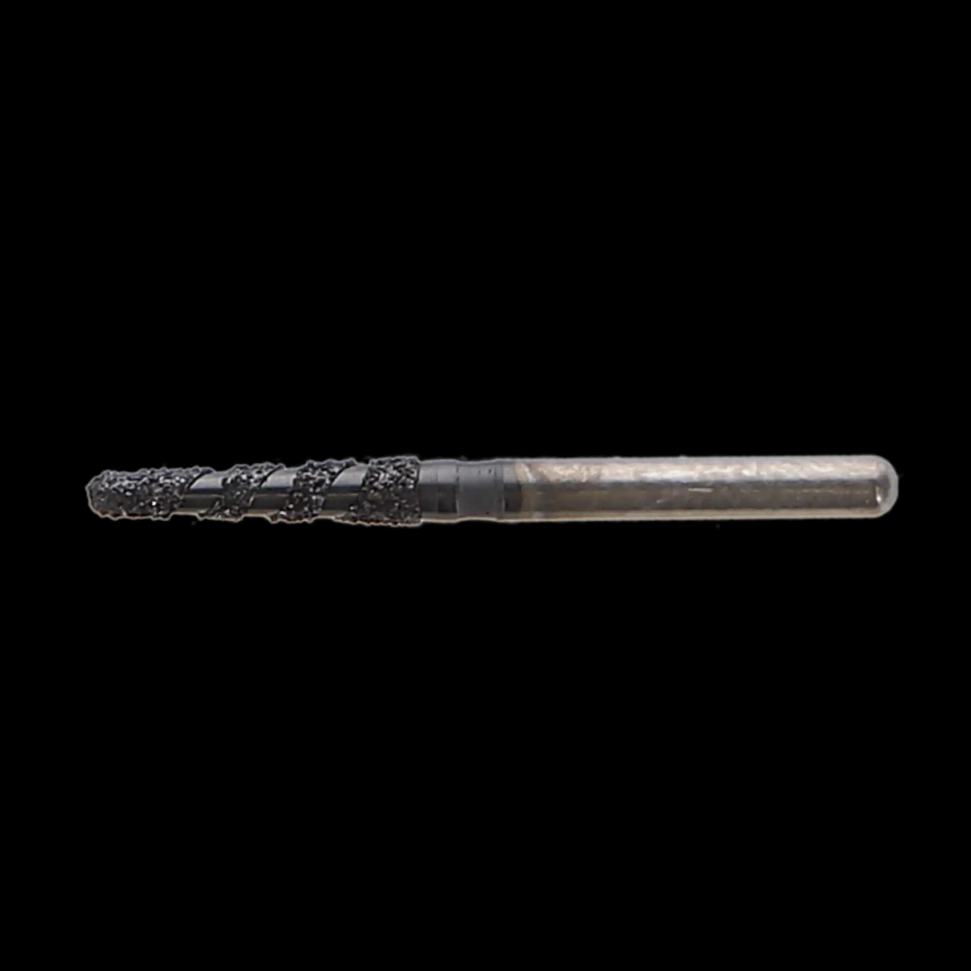 Meisinger Black Cobra Diamond Bur, FG, Super Coarse, Round End Taper, #B850-018, 1.8 mm, 5/Pk, B850-018-FG thumbnail 6