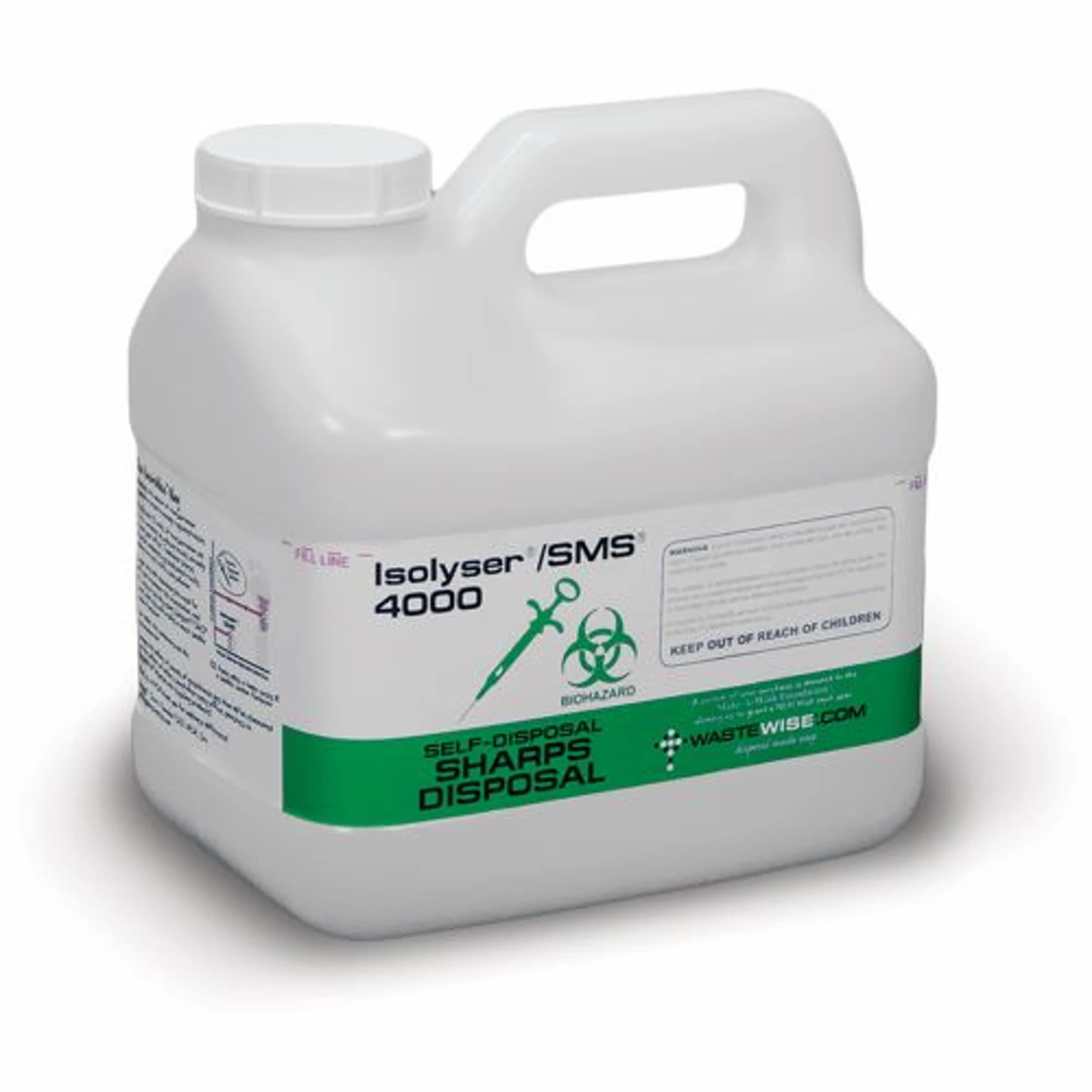 Isolyser/SMS Sharps Disposal System Replacement Catalyst for SMS4000, 5.8L, A & B Packets, 1/Pk, 4000CPEA thumbnail 2