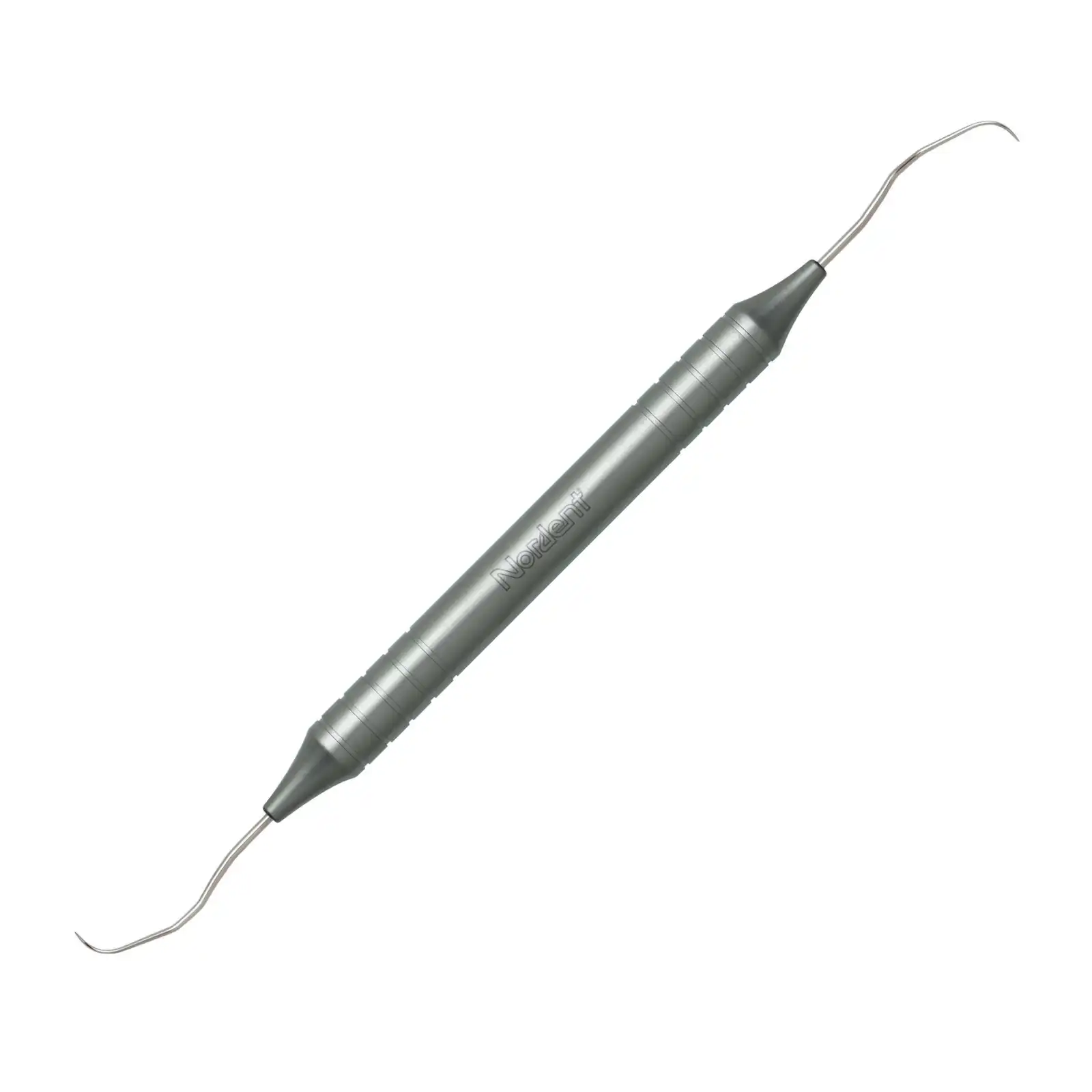 Nordent Explorer Double-Ended ODU #11-12 Long, DuraLite Round Handle, Stainless Steel, REEX11-12L thumbnail 2