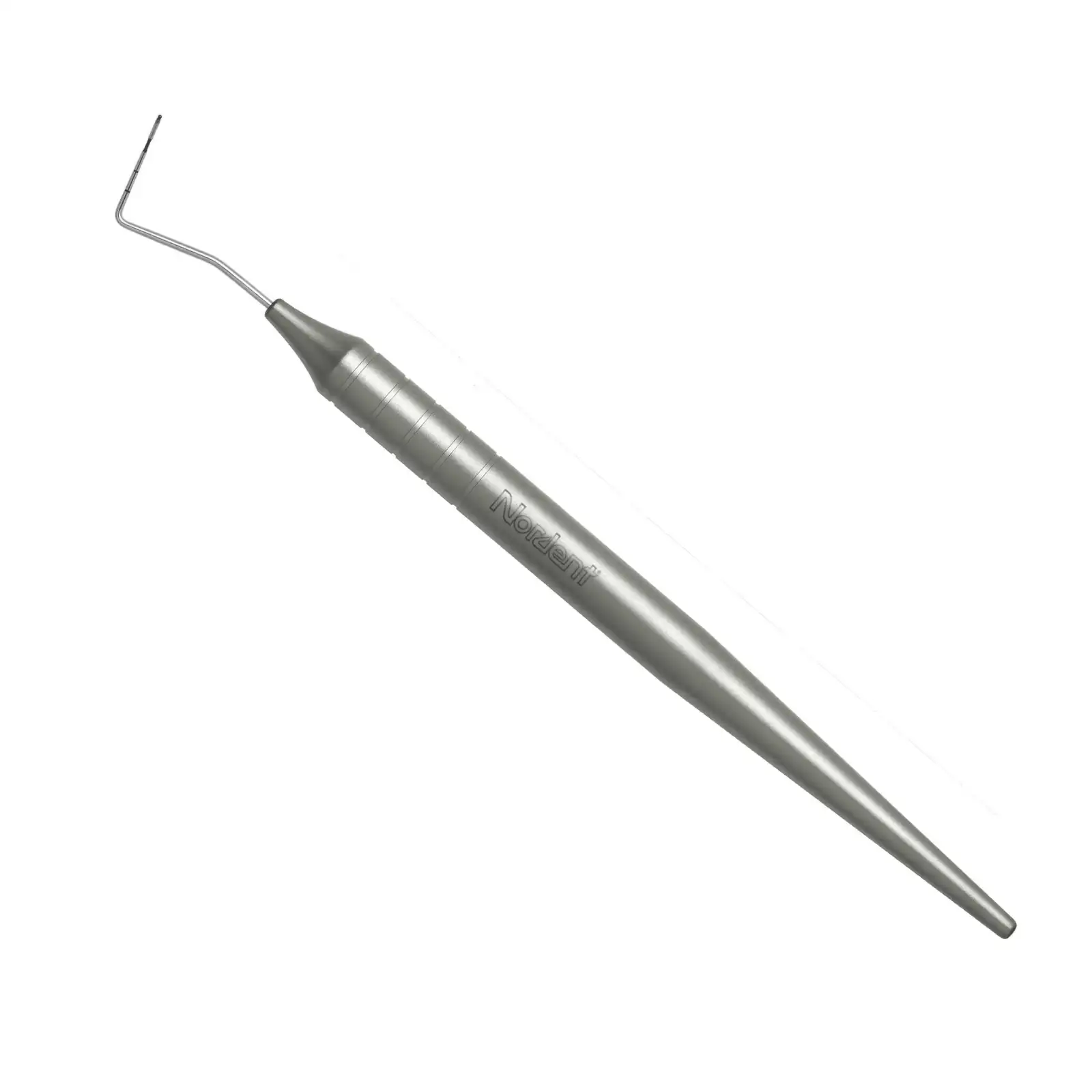 Nordent Composite Placement Double Paddle #1, TiN Coated, DuraLite Round Handle - Composite Placement DE TiN Coated Double Paddle #1 DuraLite ROUND - Image 1