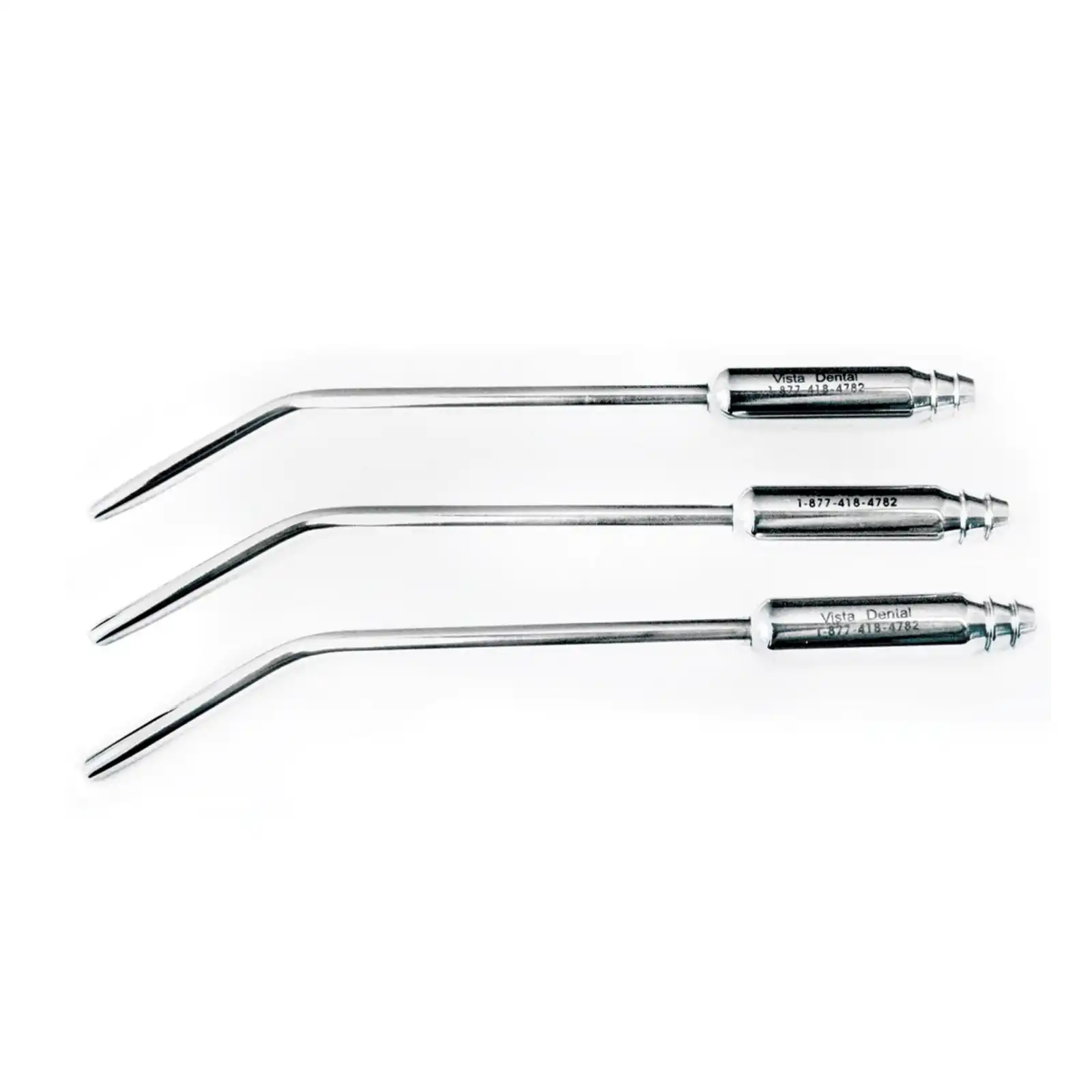 Vista Apex Appli-Vac Surgical Aspirator Tip, 3.0mm Opening, 1/4" Diameter, 6" Length, Style 46P3A, #801011 thumbnail 3
