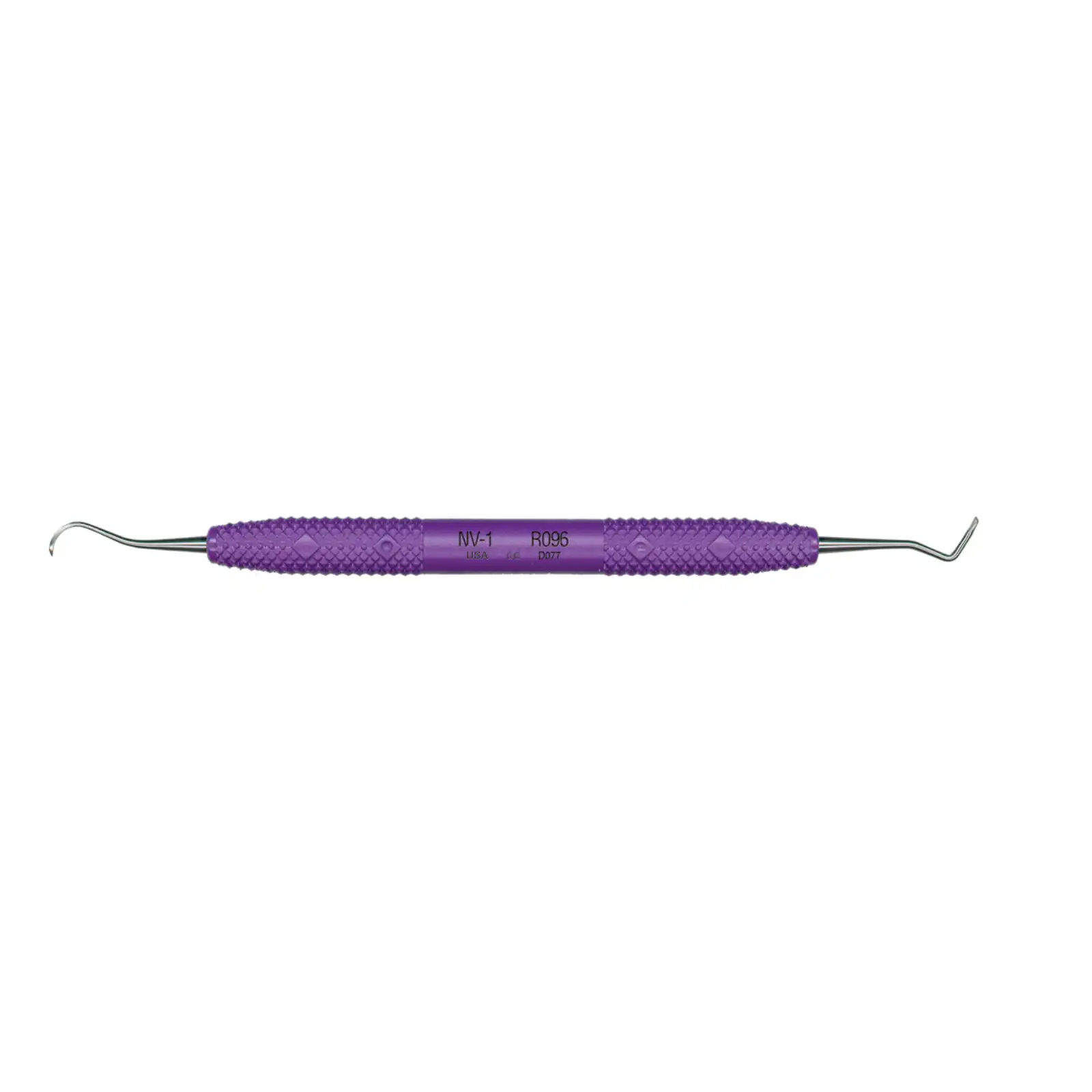 PDT Nevi 1 (N1) Anterior Scaler, Double-Ended, Purple Resin Handle, R096 thumbnail 2