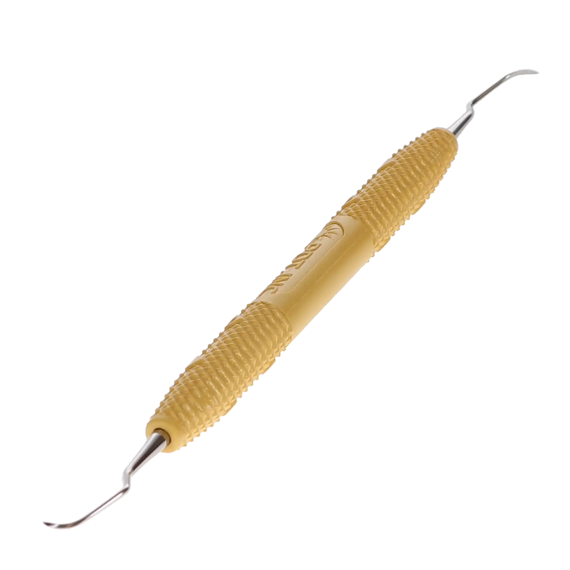 PDT Cruise #23 (Pointed Toe) Universal Curette, Yellow Resin Handle, Double End, R098 thumbnail 2
