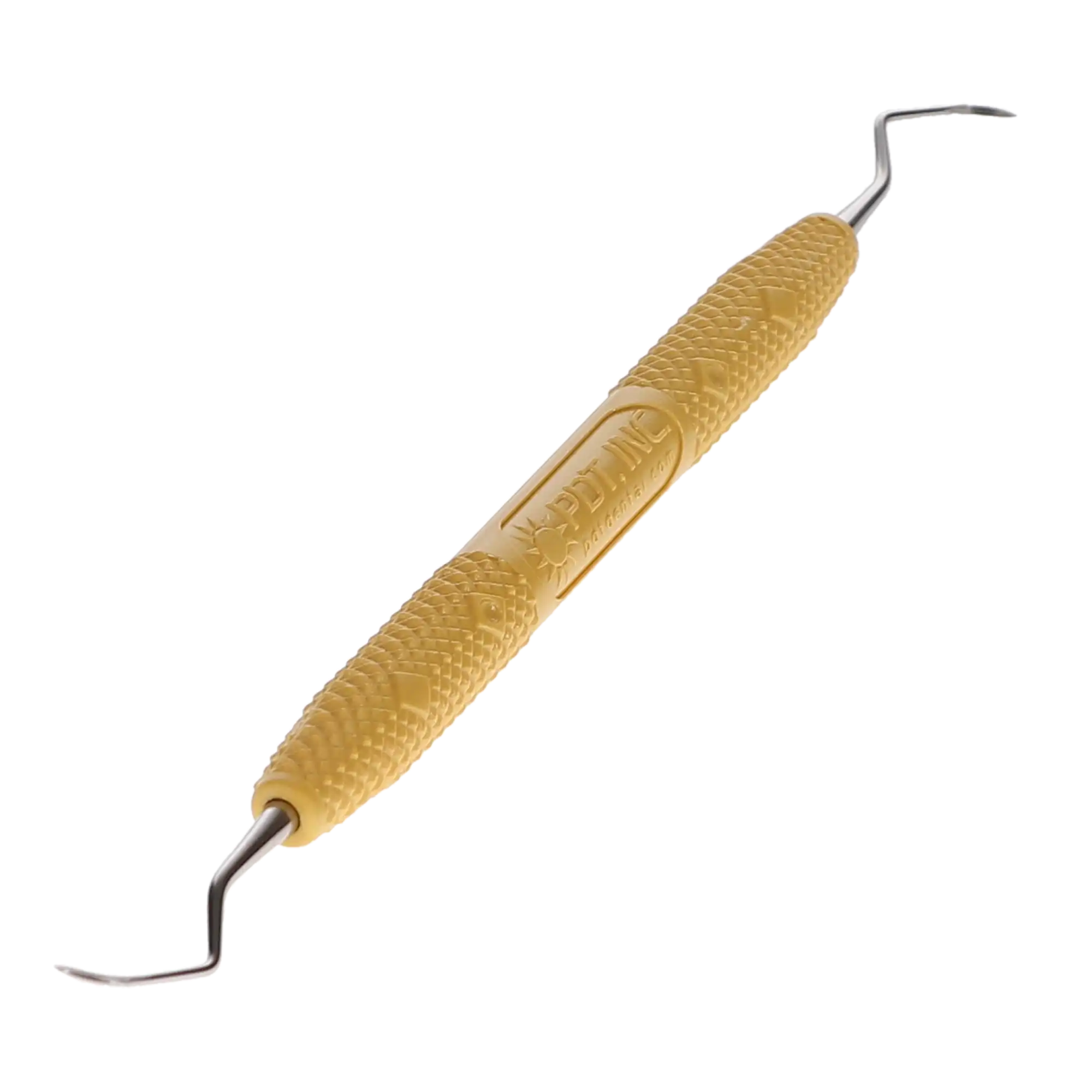 PDT Cruise #23 (Pointed Toe) Universal Curette, Yellow Resin Handle, Double End, R098 thumbnail 3