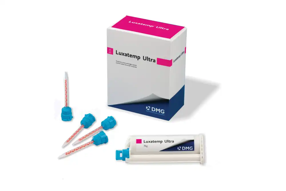 Luxatemp Ultra Smartmix Temporary Crown & Bridge Material, Syringe Refill, Shade B1, 15 g, 1 Syringe + 10 Automix Tips, 110904 thumbnail 8