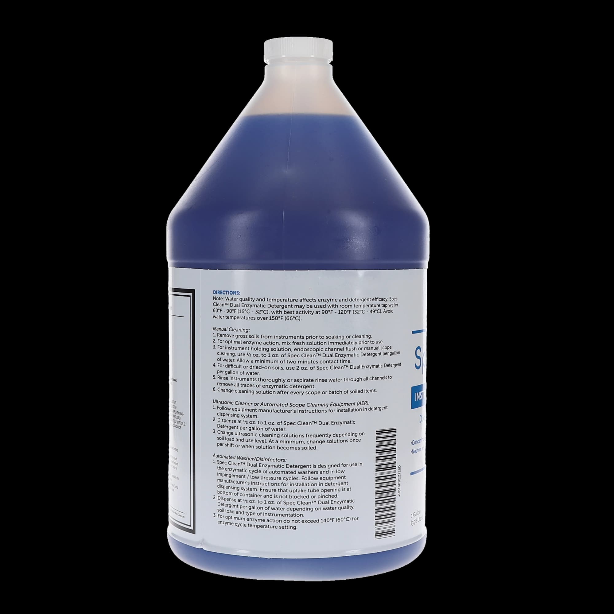 Spec Clean Single Enzymatic Detergent, 1 Gallon, EZ128-1 thumbnail 3