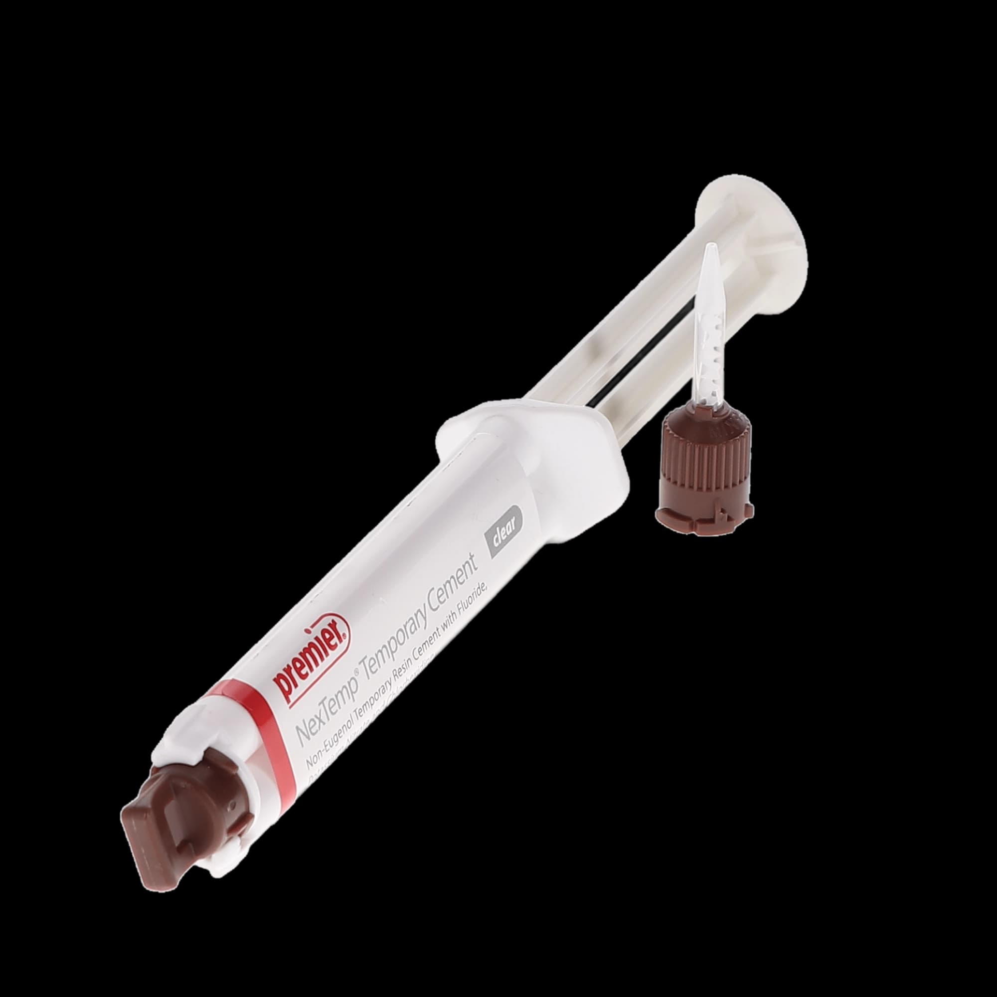 NexTemp Clear Temporary Cement Standard Kit, 5 mL Automix Syringe with 10 Mixing Tips, 3001472 thumbnail 3