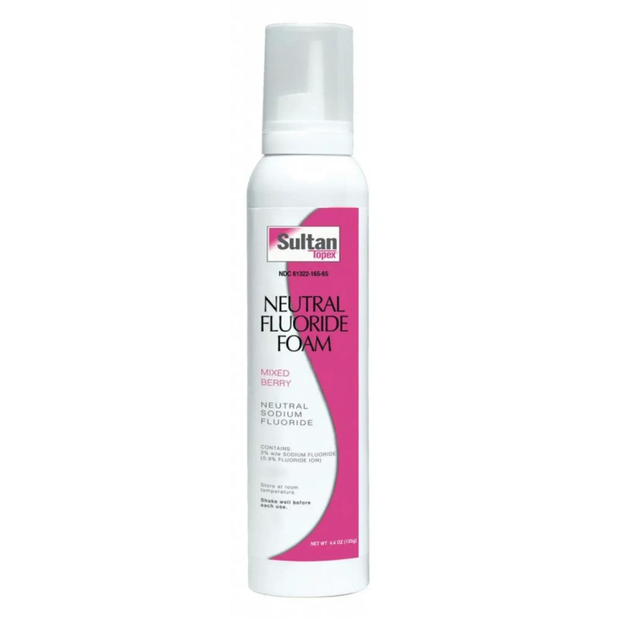 Sultan Topex Neutral pH Fluoride Foam, Mixed Berry, 4.4 oz, 01KEZKNN8A39V82V8PBF37HXBV - Topex Neutral pH Fluoride Foam Mixed Berry 4.4oz - Image 1