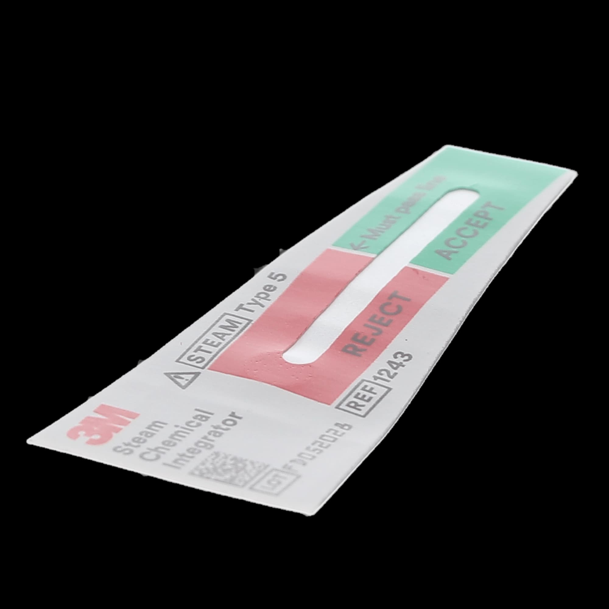 3M Comply SteriGage Steam Chemical Integrator 1243B, Type 5, 2" x 3/4", 100/Bag thumbnail 4