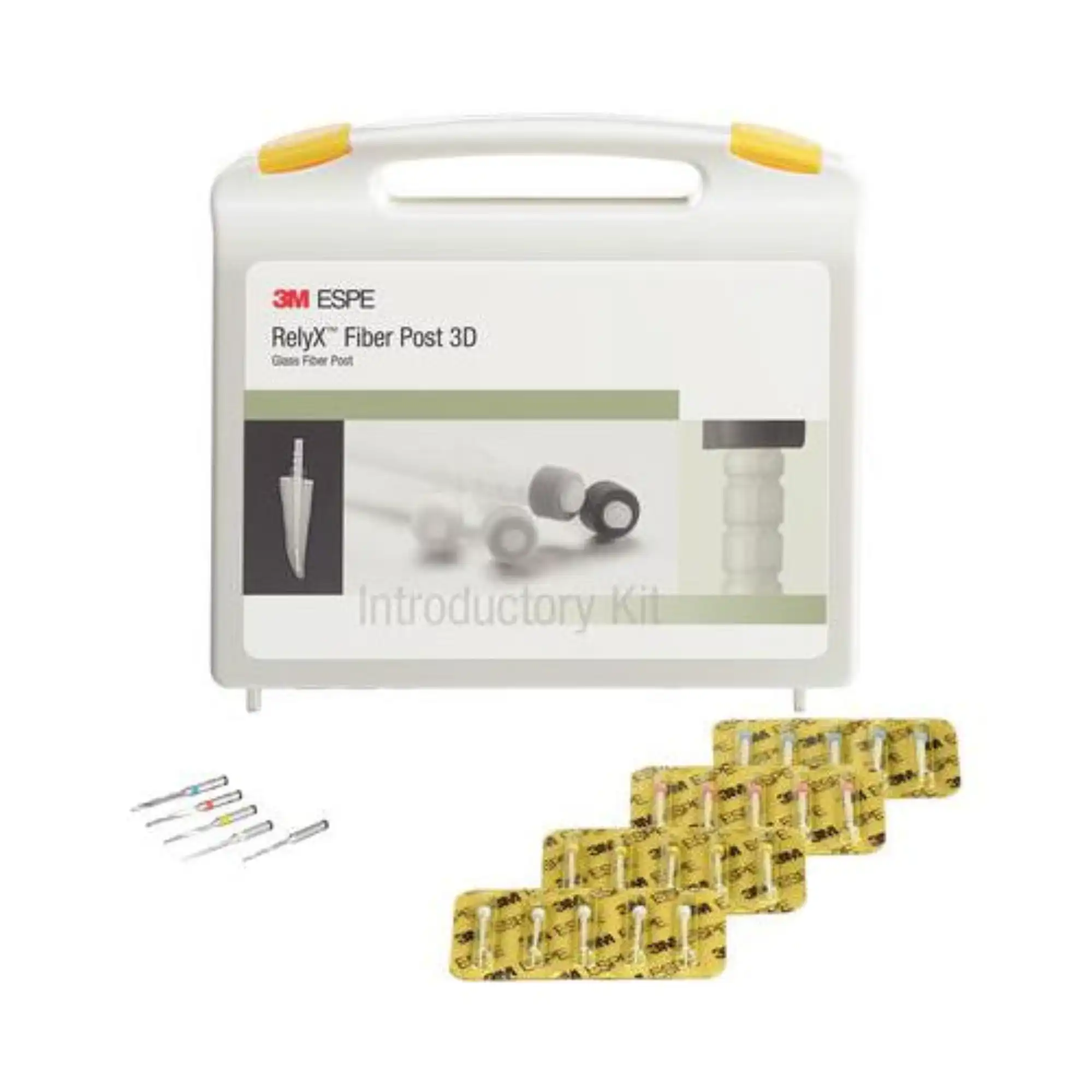 3M RelyX Fiber Post 3D Glass Fiber Post Intro Kit, Assorted Sizes 0-3, 20 Posts & 5 Drills, 56957 thumbnail 5
