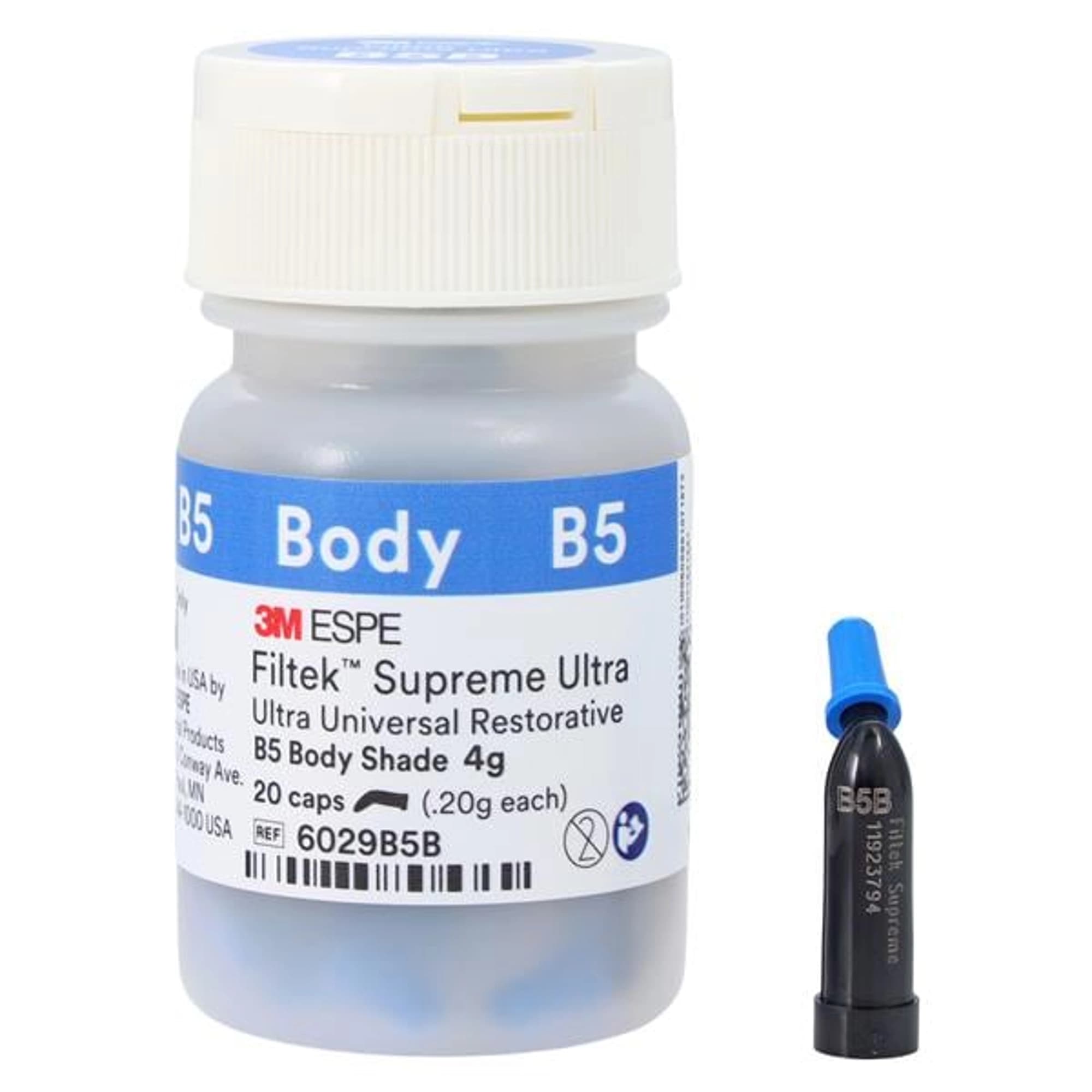 3M Filtek Supreme Ultra Universal Restorative Capsules, B5 Body Shade, 0.2 g, 20/Pk, 6029B5B thumbnail 7